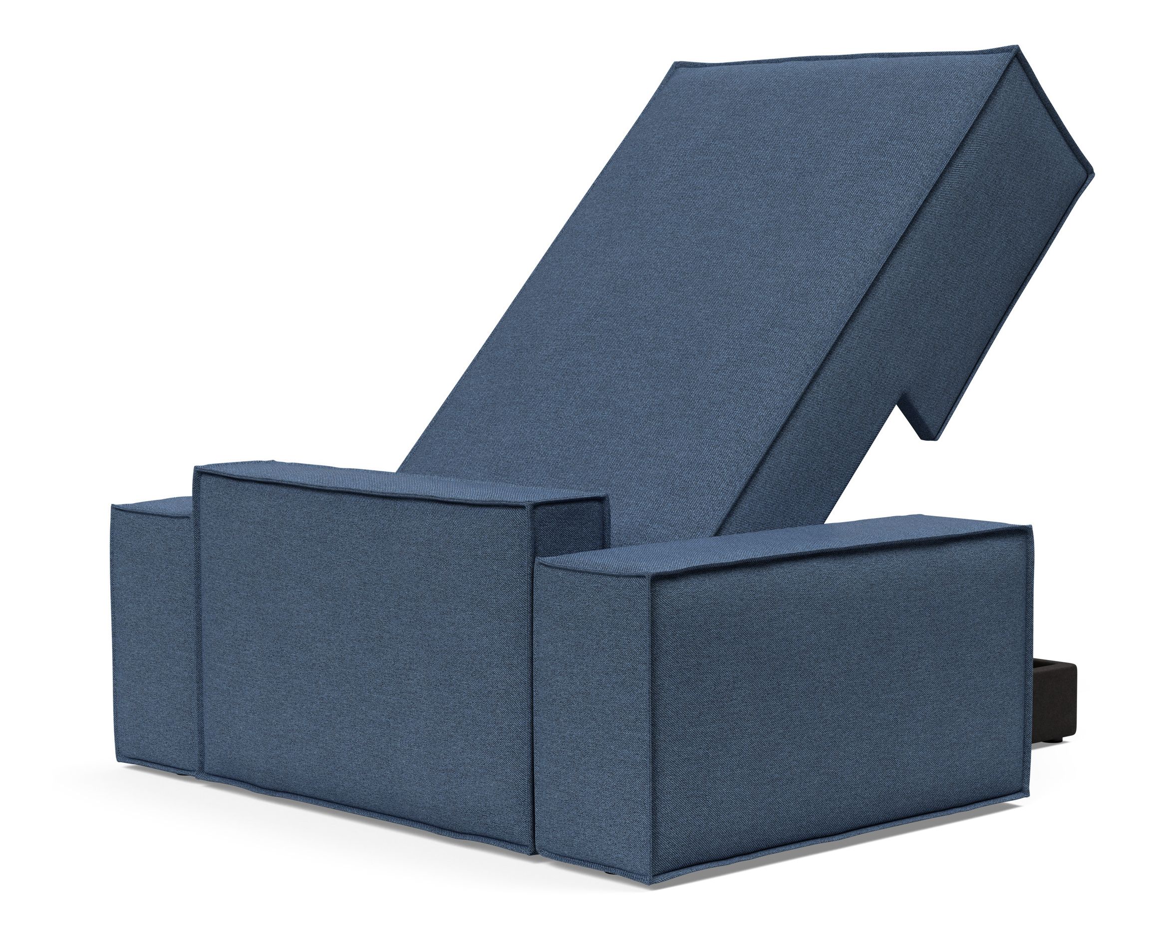 Newilla Storage Lounger Chair w/ Wide Arm Rests