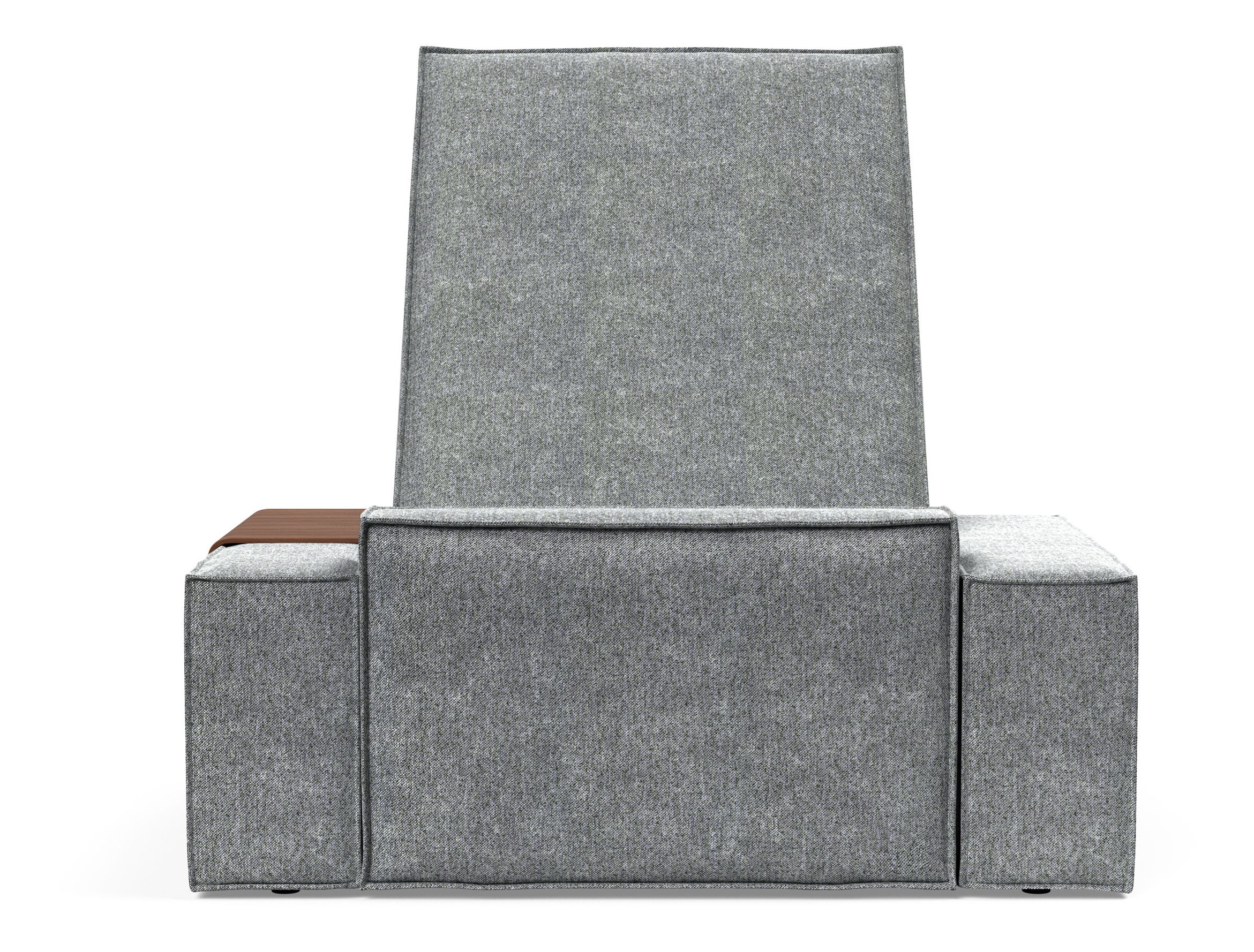 Newilla Storage Lounger Chair w/ Wide Arm Rests