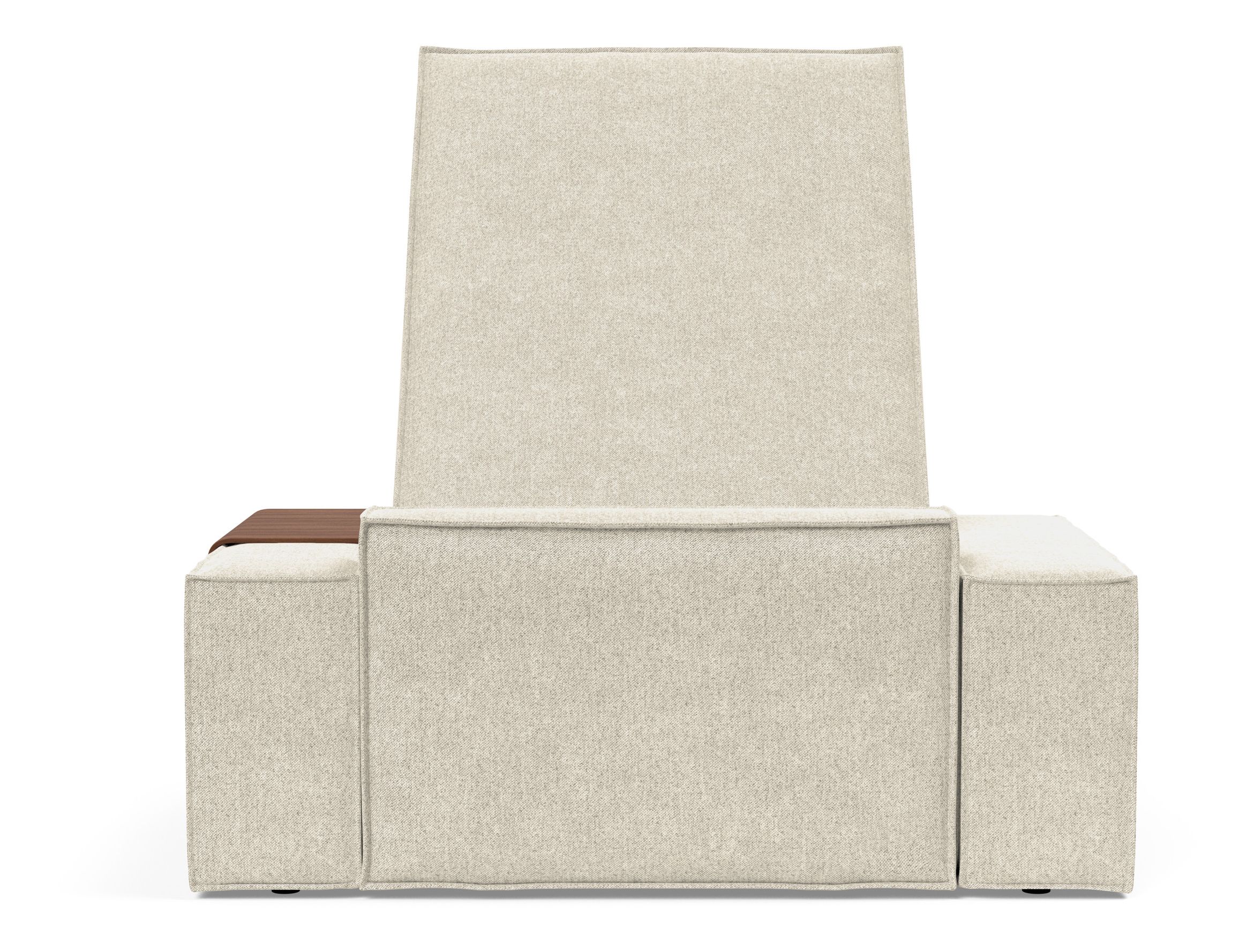 Newilla Storage Lounger Chair w/ Wide Arm Rests