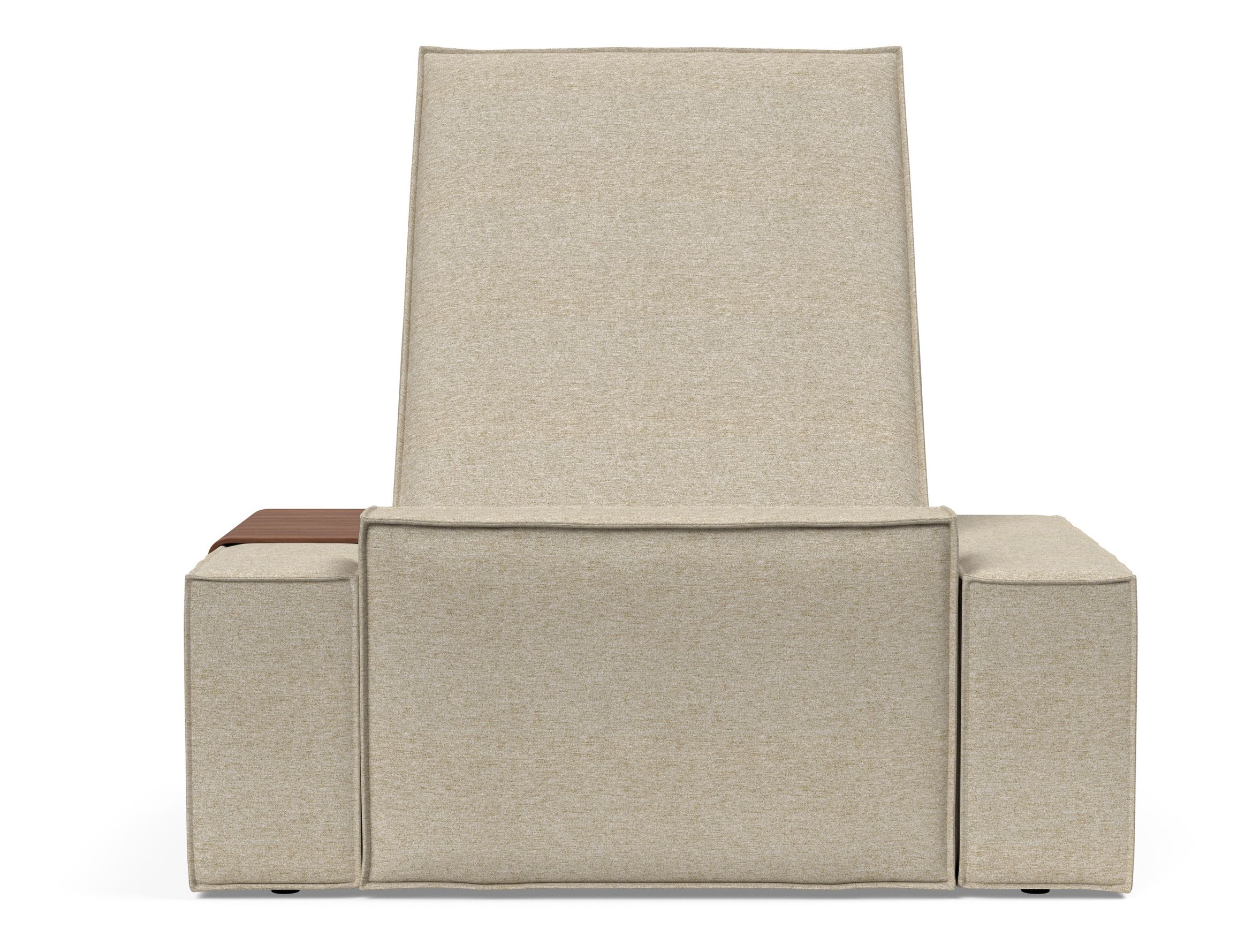 Newilla Storage Lounger Chair w/ Wide Arm Rests