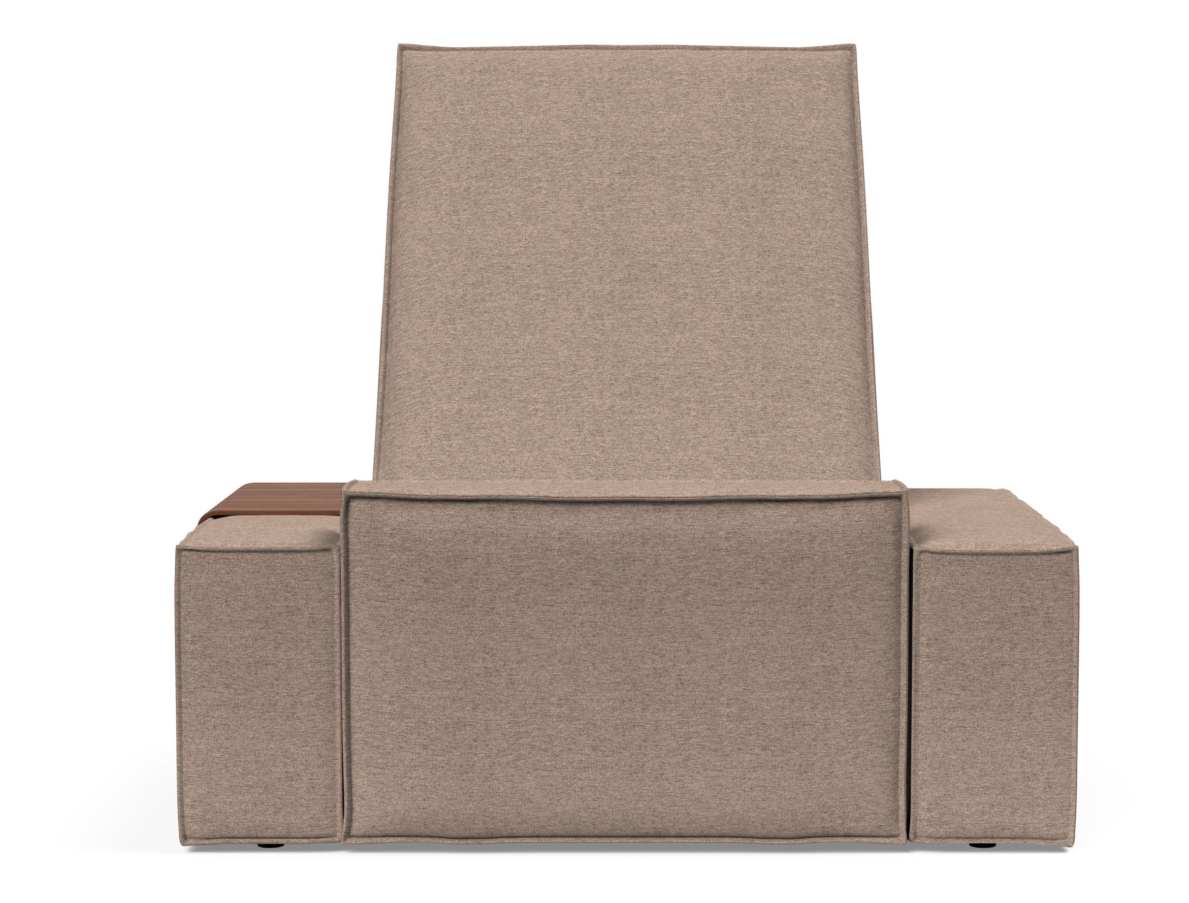 Newilla Storage Lounger Chair w/ Wide Arm Rests