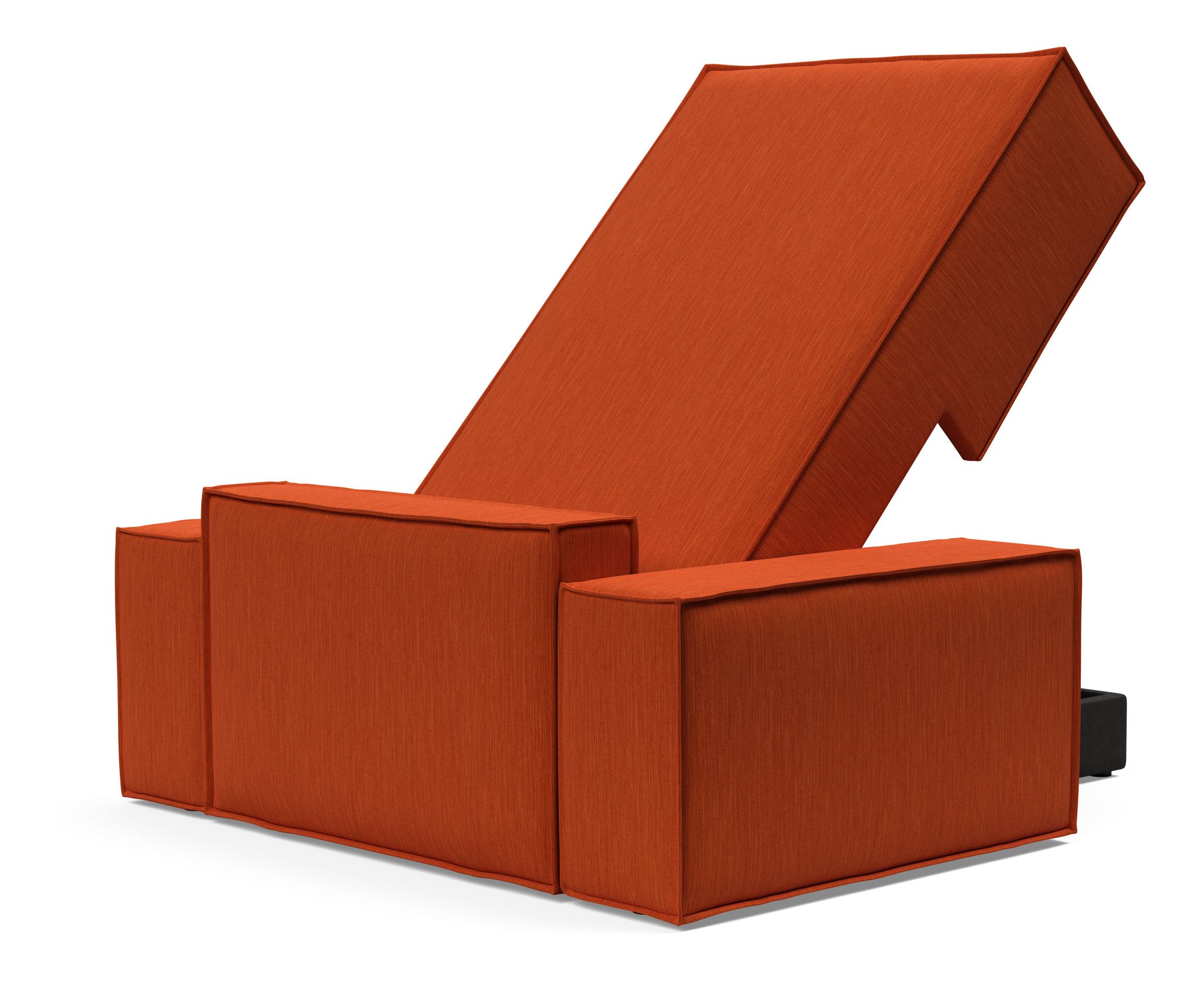 Newilla Storage Lounger Chair w/ Wide Arm Rests