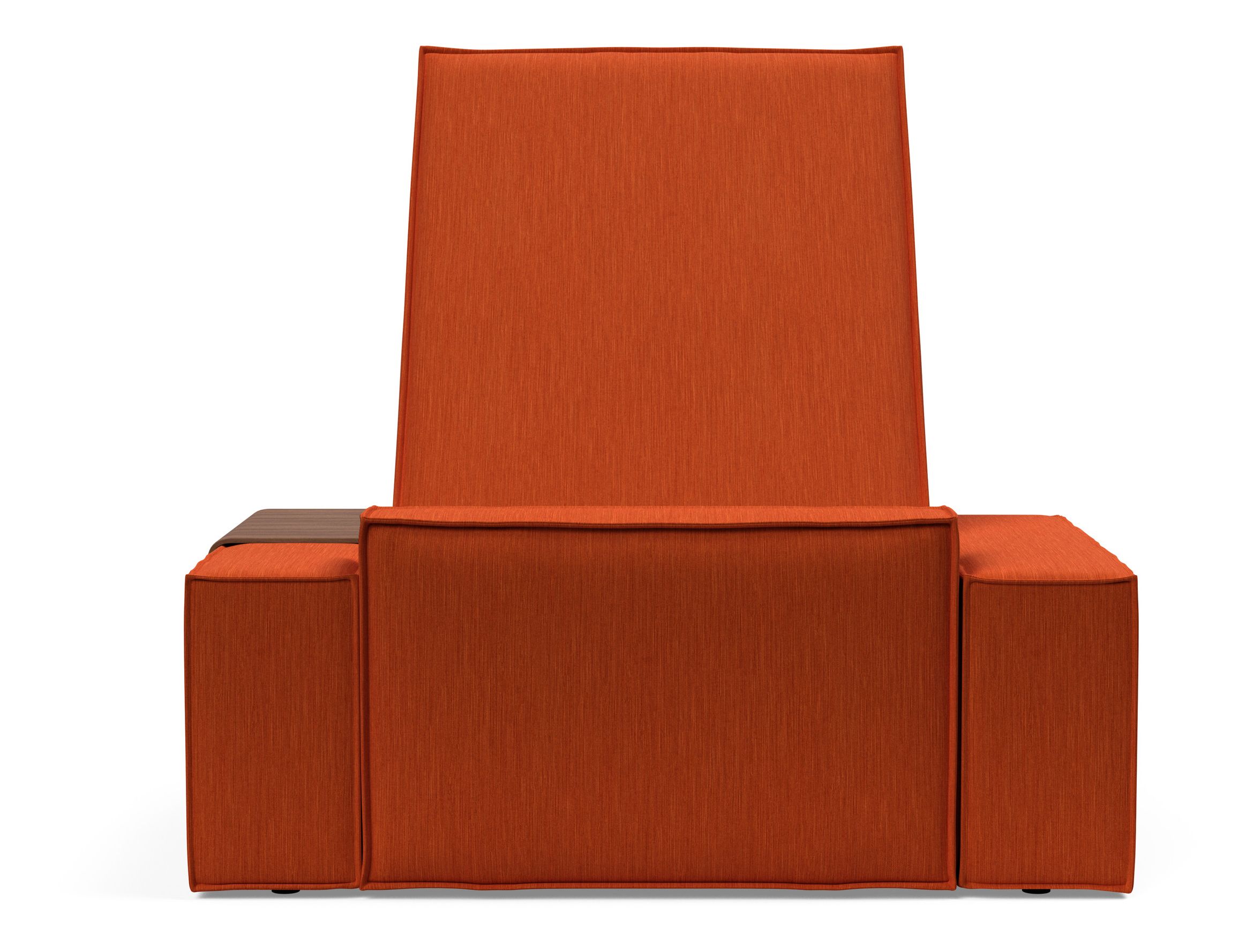 Newilla Storage Lounger Chair w/ Wide Arm Rests