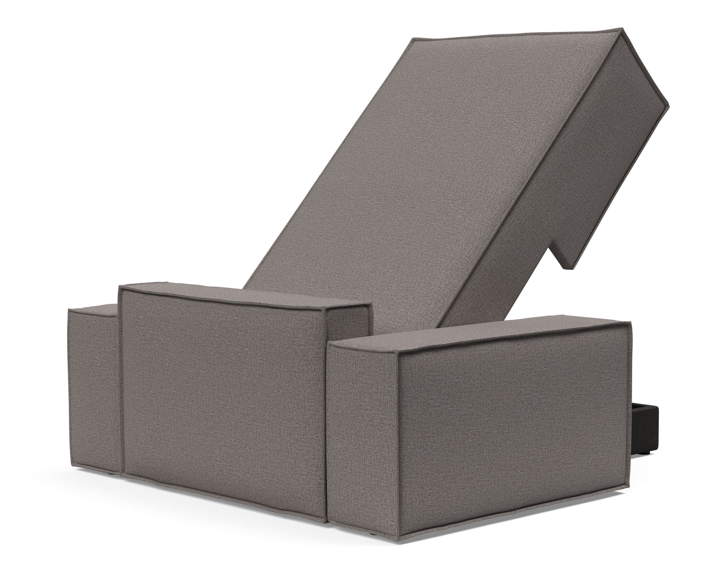 Newilla Storage Lounger Chair w/ Wide Arm Rests