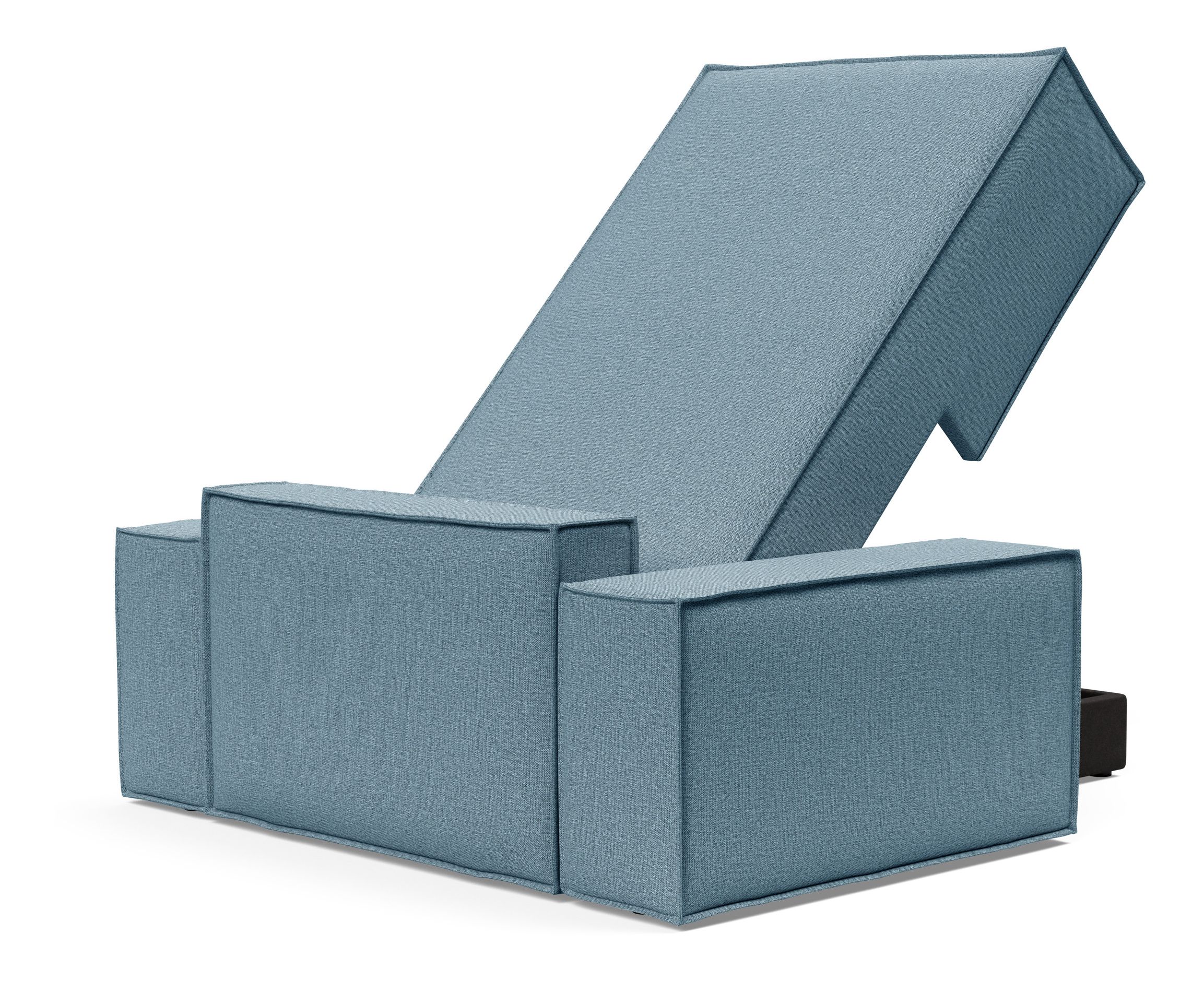 Newilla Storage Lounger Chair w/ Wide Arm Rests