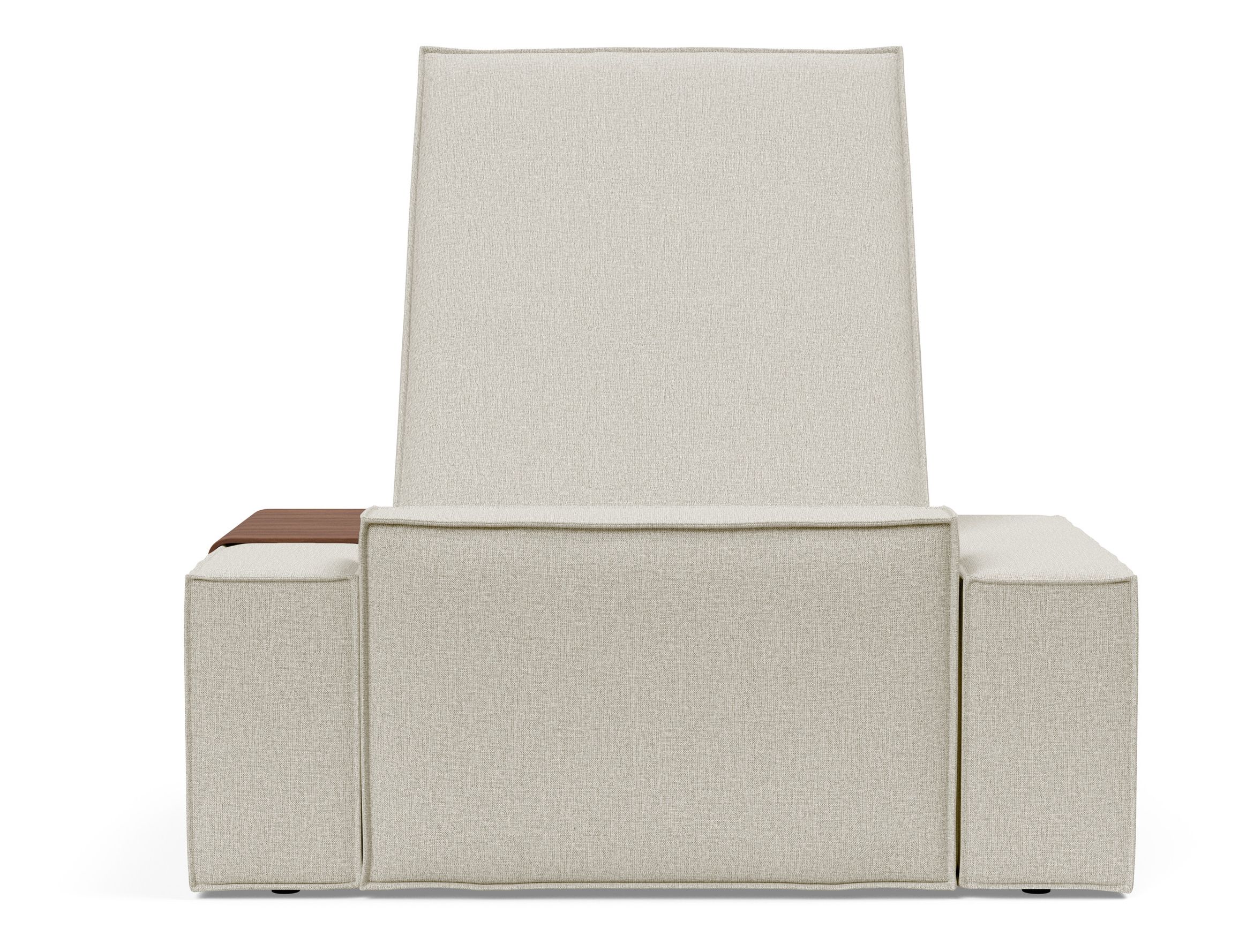 Newilla Storage Lounger Chair w/ Wide Arm Rests