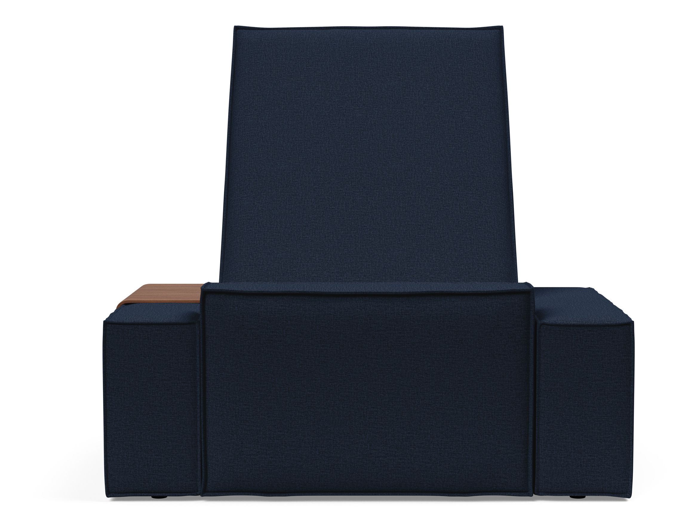 Newilla Storage Lounger Chair w/ Wide Arm Rests
