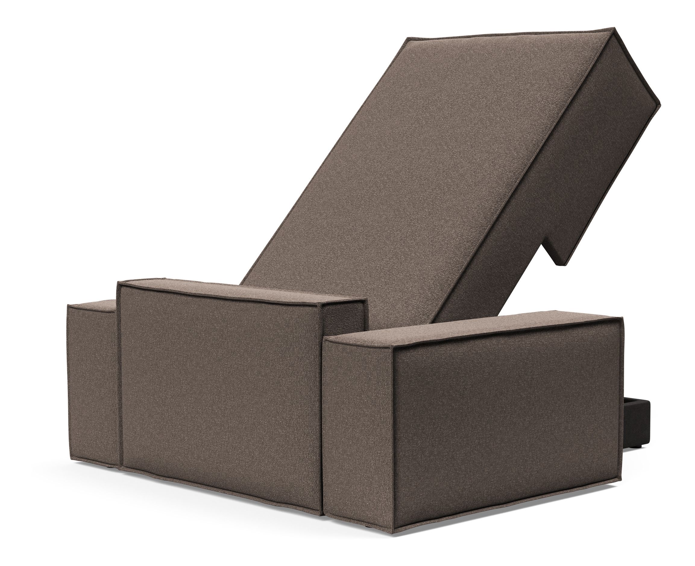 Newilla Storage Lounger Chair w/ Wide Arm Rests