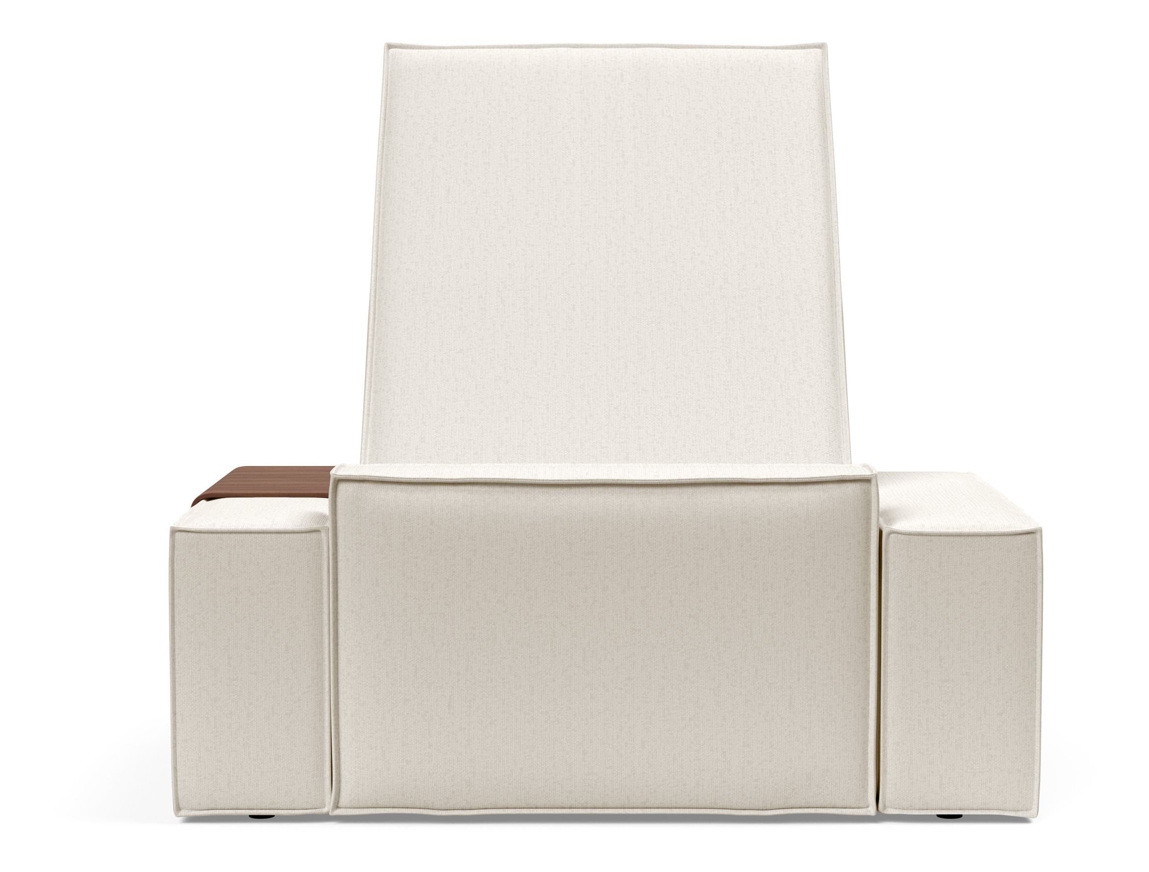 Newilla Storage Lounger Chair w/ Wide Arm Rests
