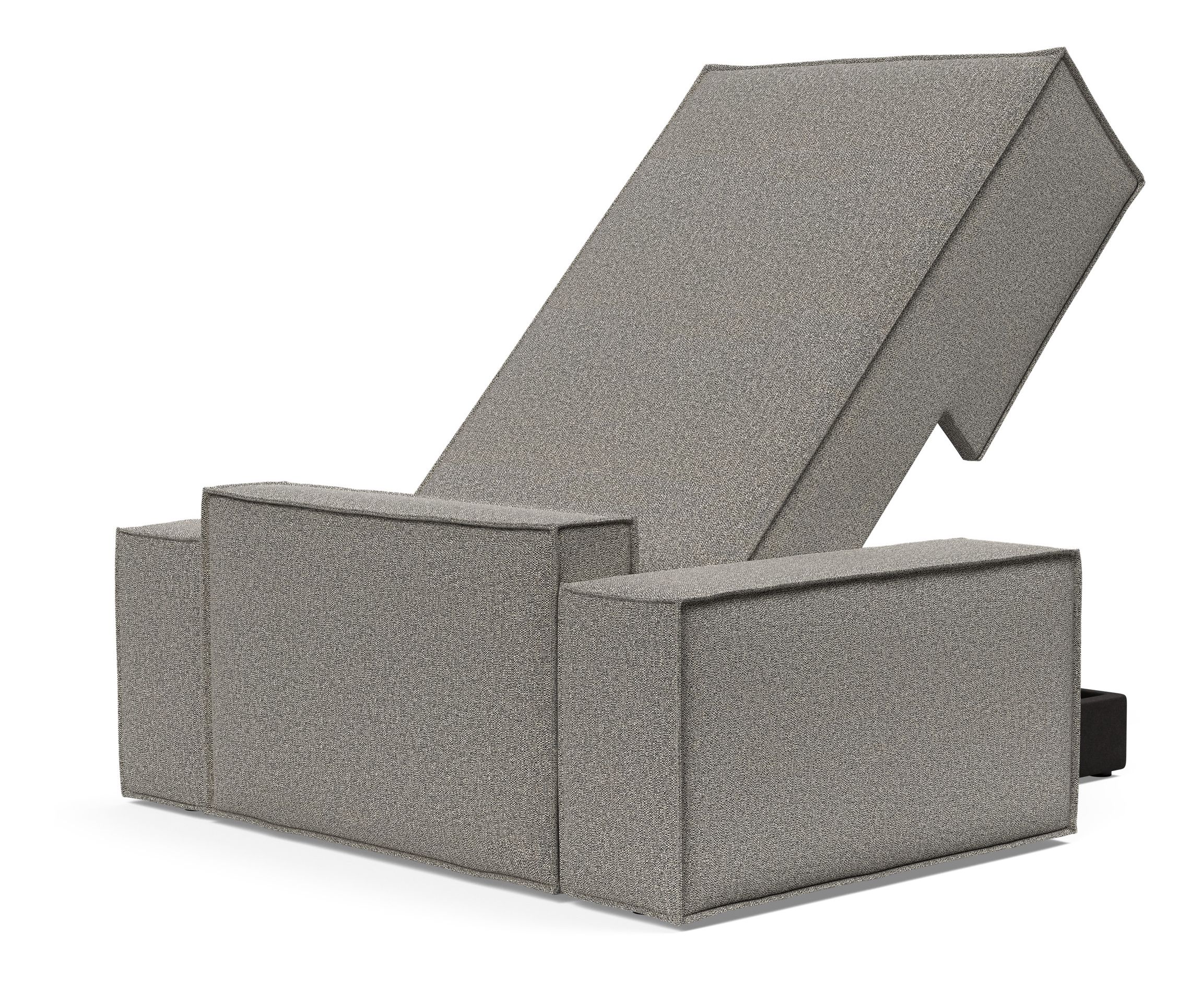 Newilla Storage Lounger Chair w/ Wide Arm Rests