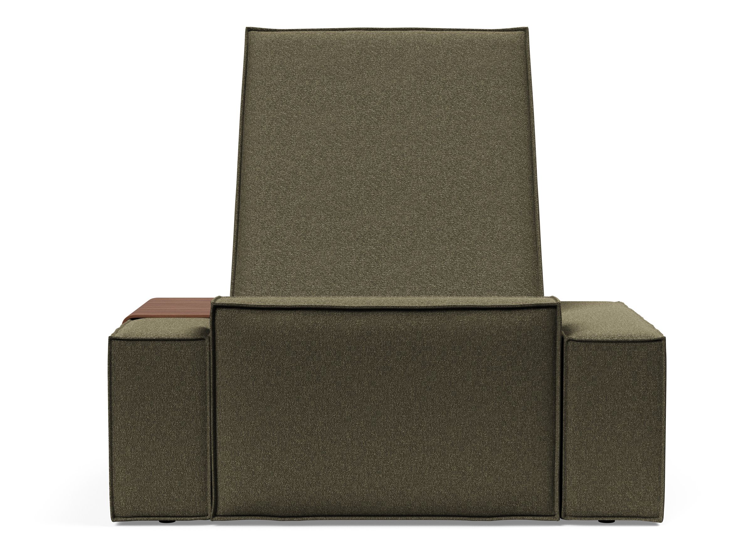 Newilla Storage Lounger Chair w/ Wide Arm Rests