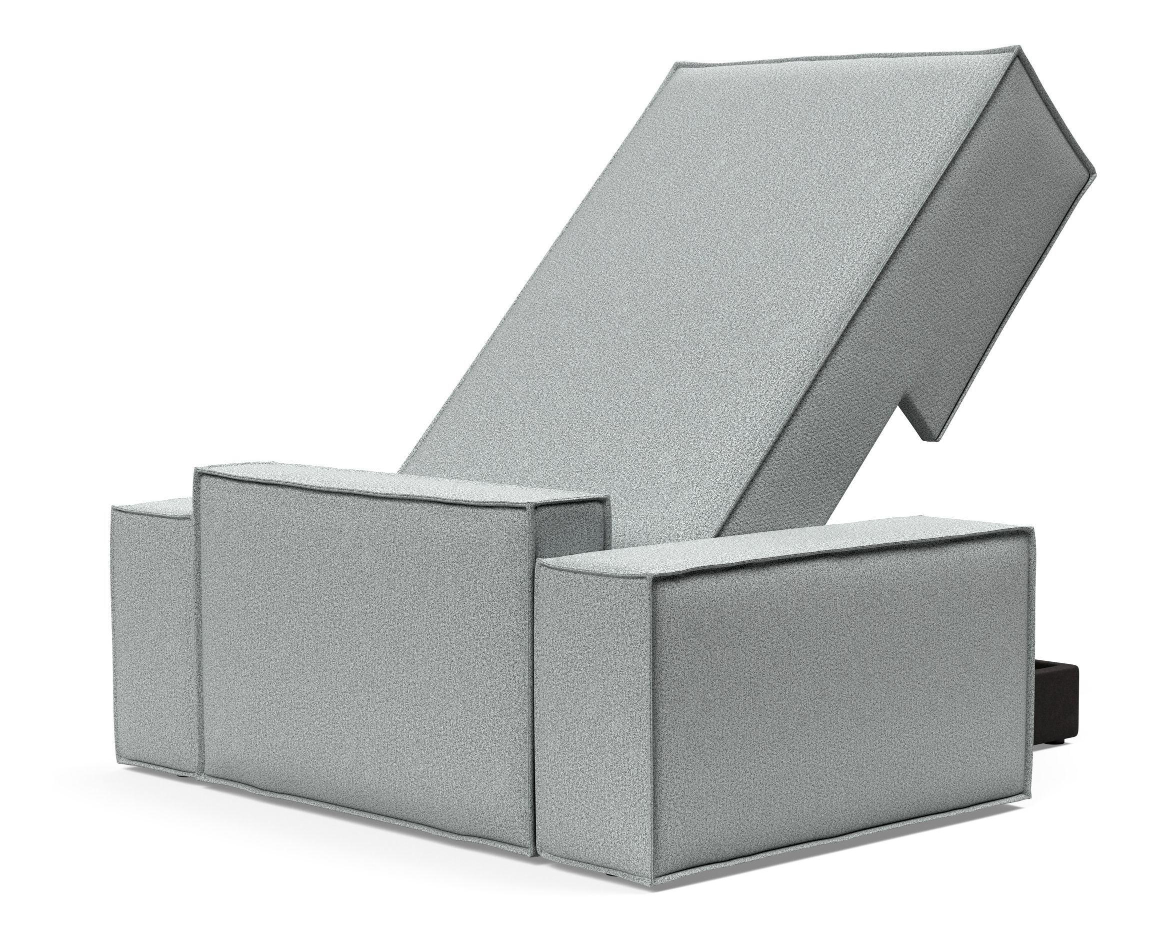 Newilla Storage Lounger Chair w/ Wide Arm Rests