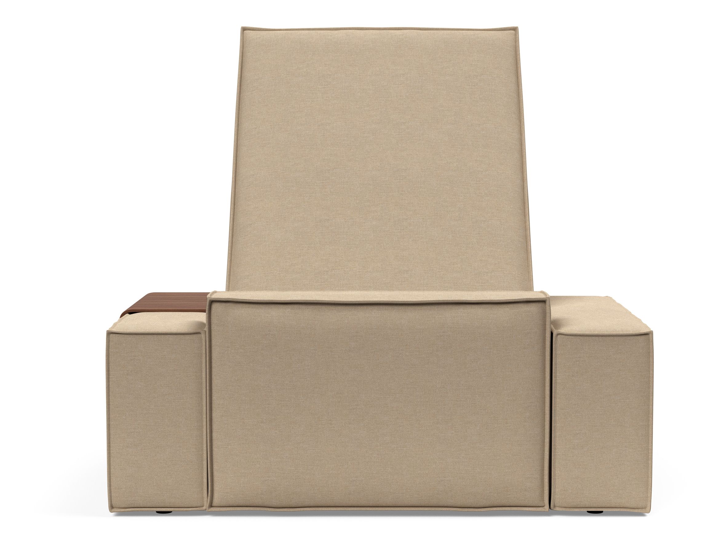Newilla Storage Lounger Chair w/ Wide Arm Rests