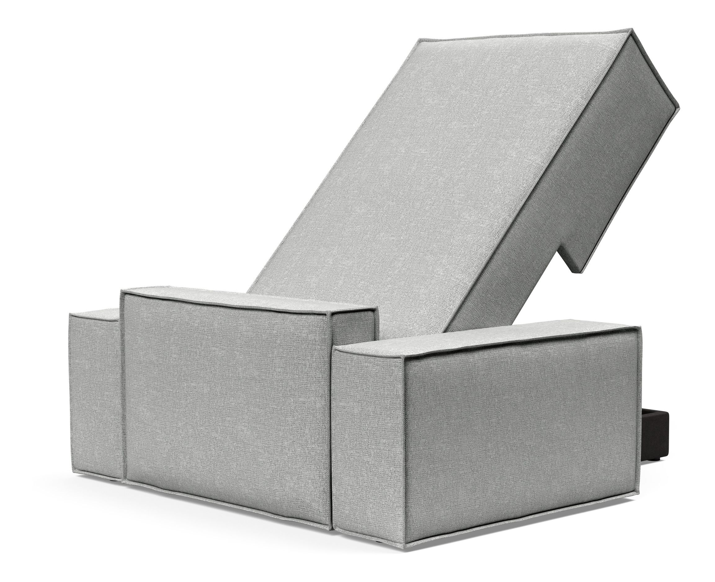 Newilla Storage Lounger Chair w/ Wide Arm Rests