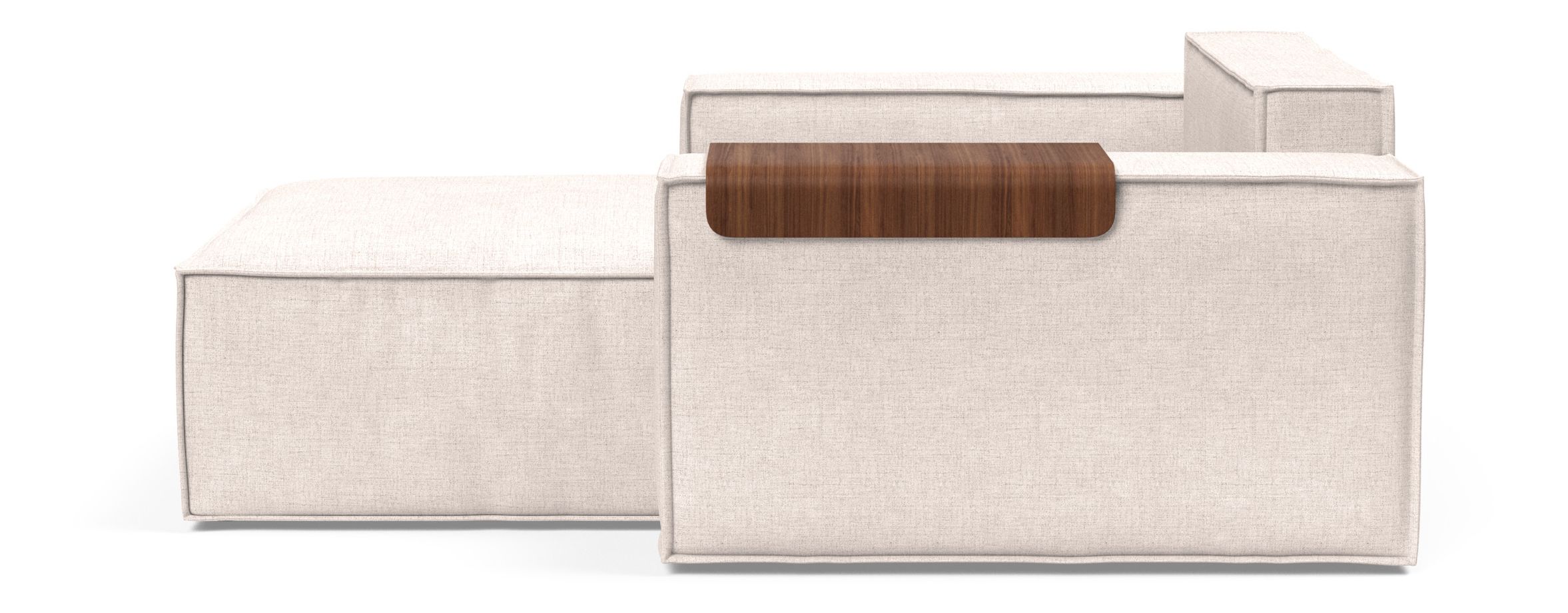Newilla Storage Lounger Chair w/ Wide Arm Rests