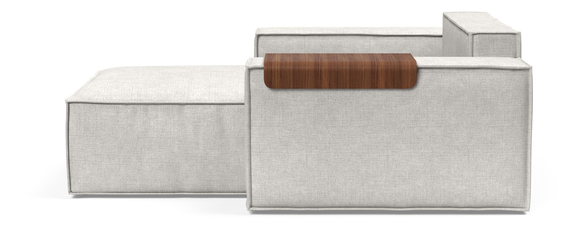Newilla Storage Lounger Chair w/ Wide Arm Rests