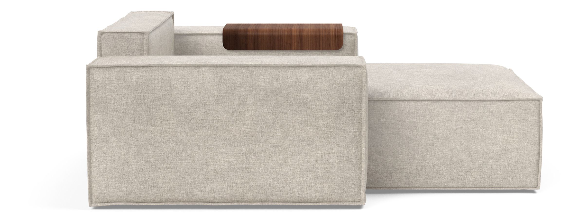 Newilla Storage Lounger Chair w/ Wide Arm Rests