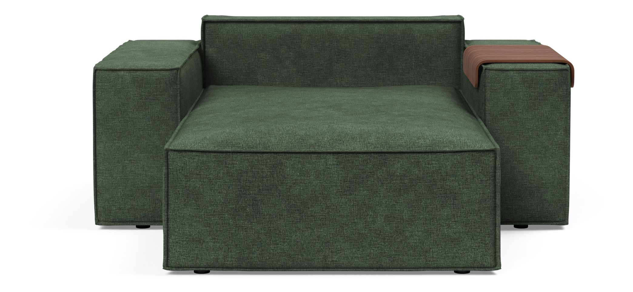 Newilla Storage Lounger Chair w/ Wide Arm Rests
