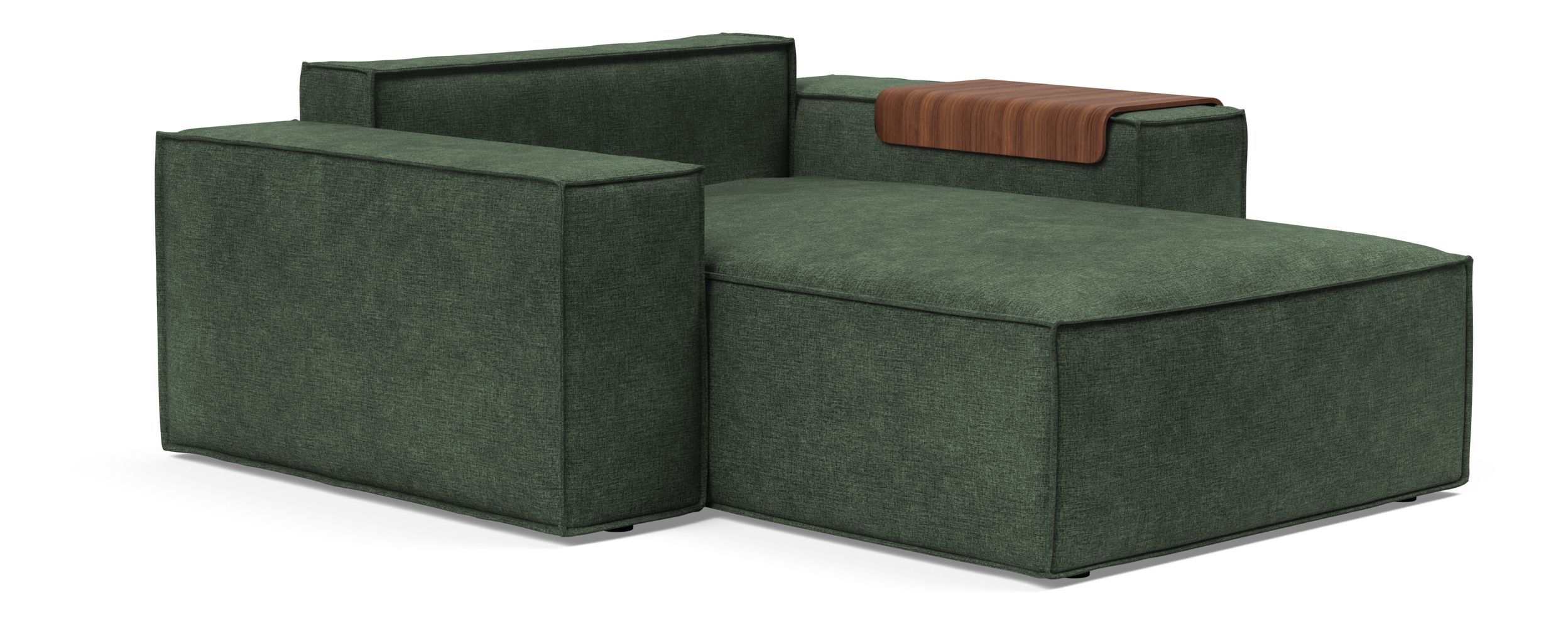 Newilla Storage Lounger Chair w/ Wide Arm Rests