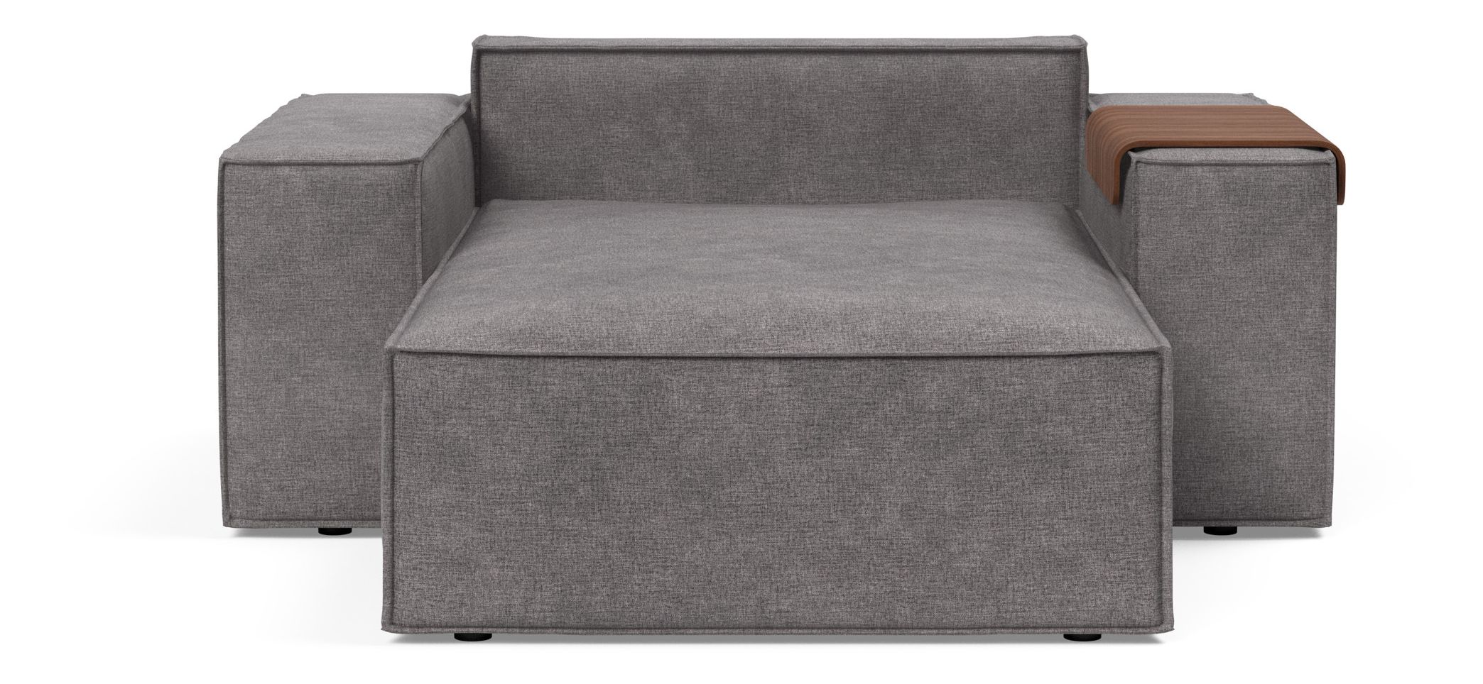 Newilla Storage Lounger Chair w/ Wide Arm Rests