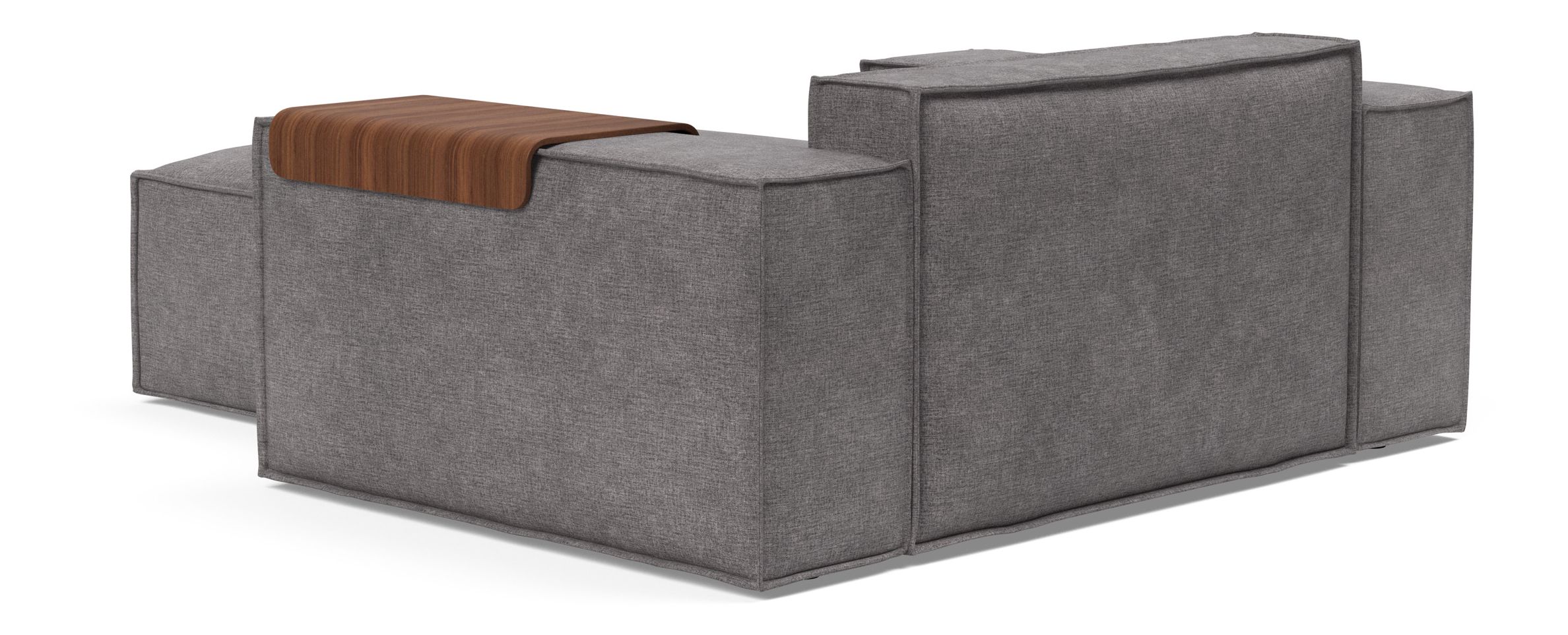 Newilla Storage Lounger Chair w/ Wide Arm Rests