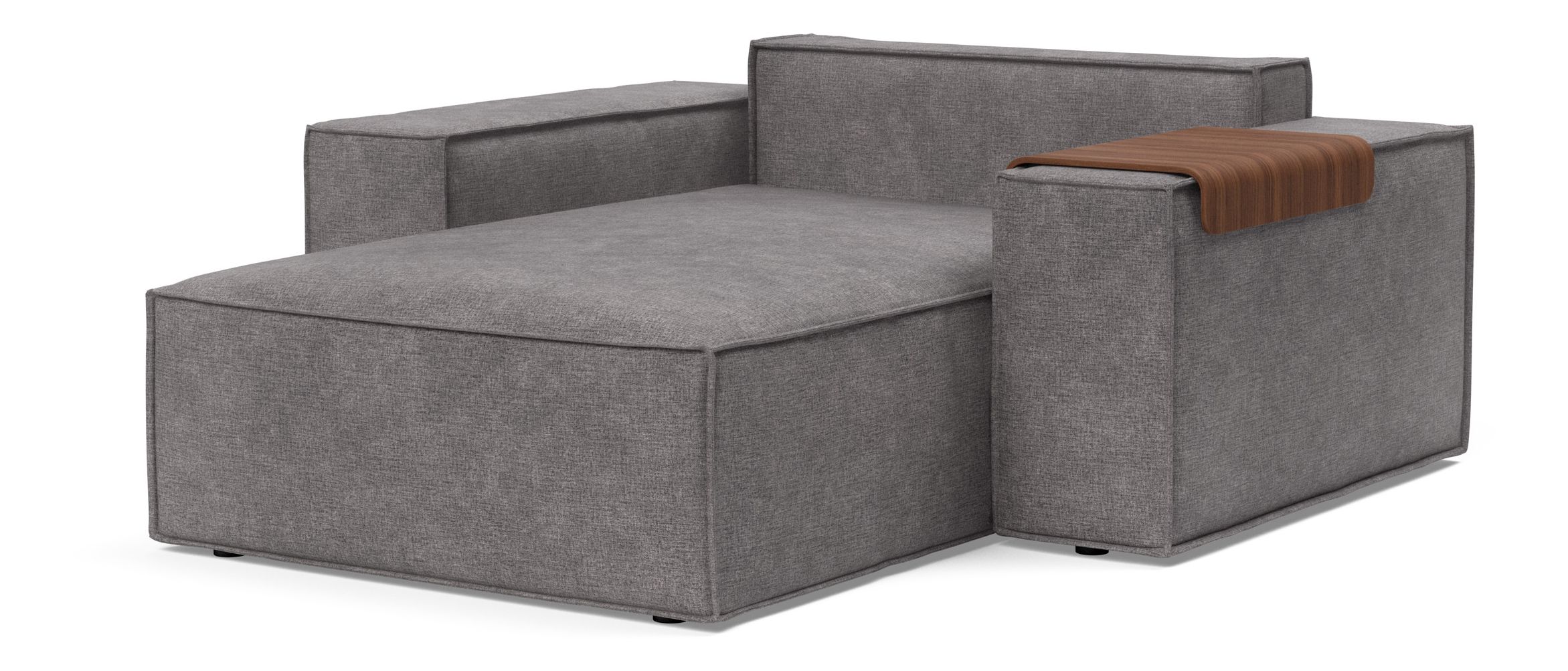 Newilla Storage Lounger Chair w/ Wide Arm Rests