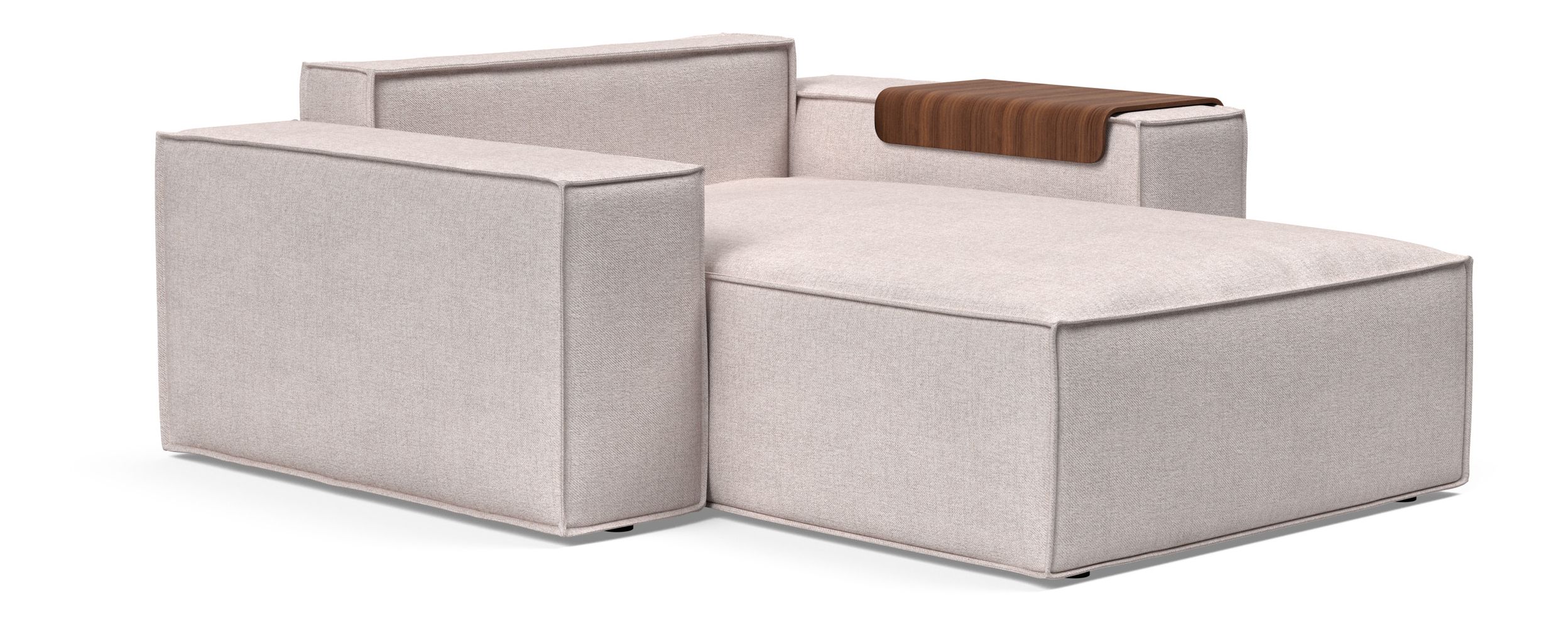 Newilla Storage Lounger Chair w/ Wide Arm Rests
