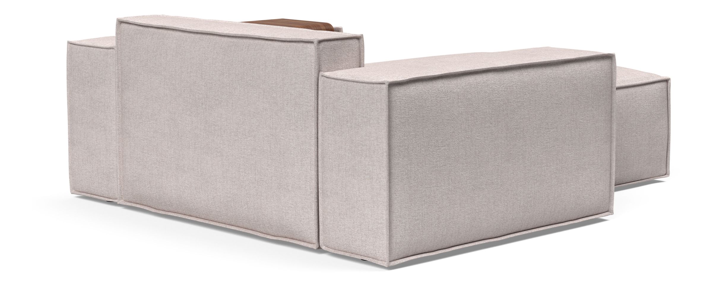 Newilla Storage Lounger Chair w/ Wide Arm Rests