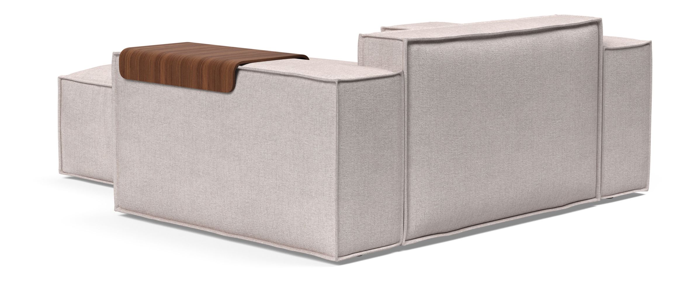 Newilla Storage Lounger Chair w/ Wide Arm Rests