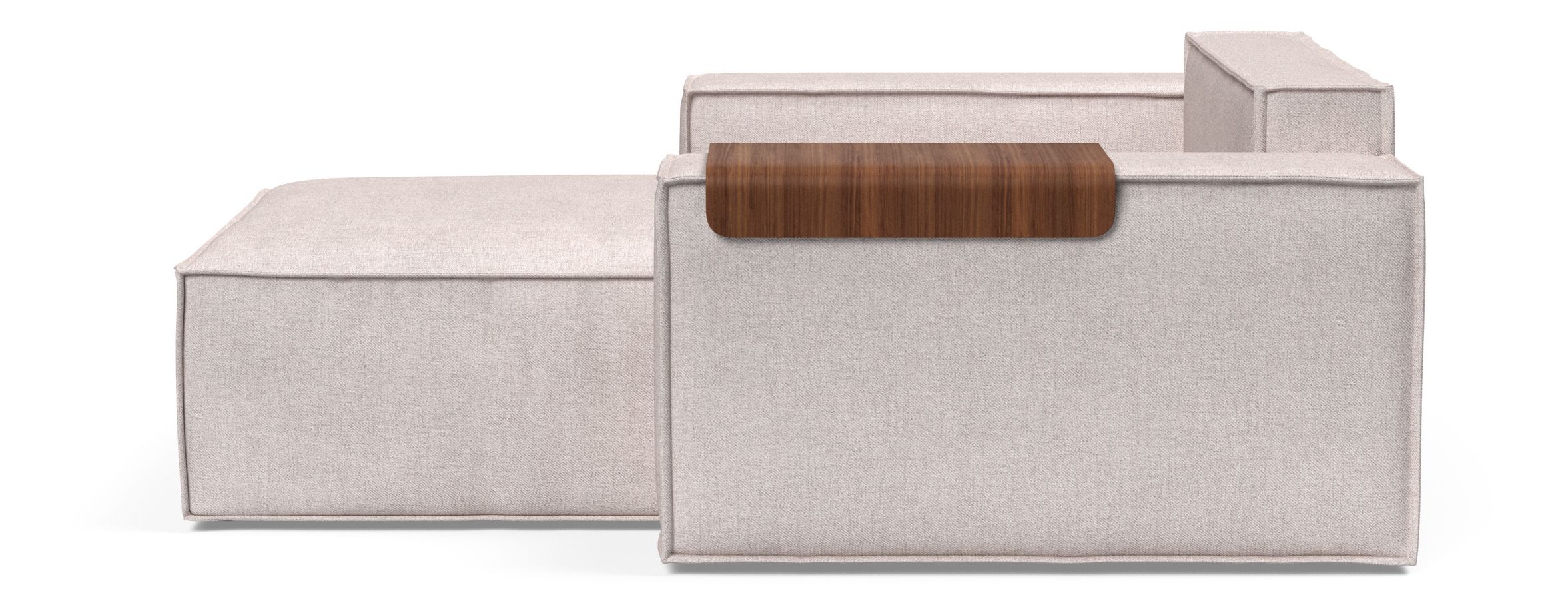 Newilla Storage Lounger Chair w/ Wide Arm Rests