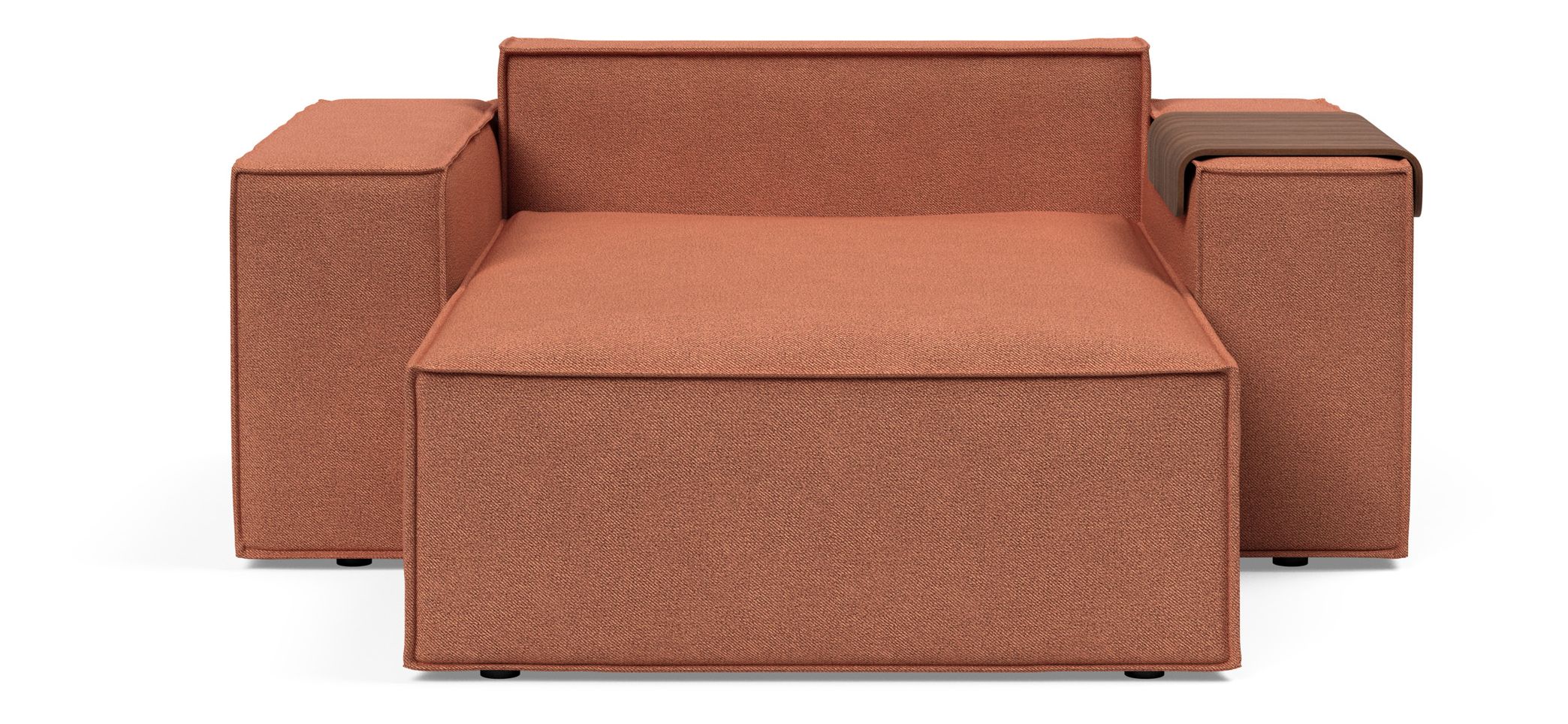 Newilla Storage Lounger Chair w/ Wide Arm Rests