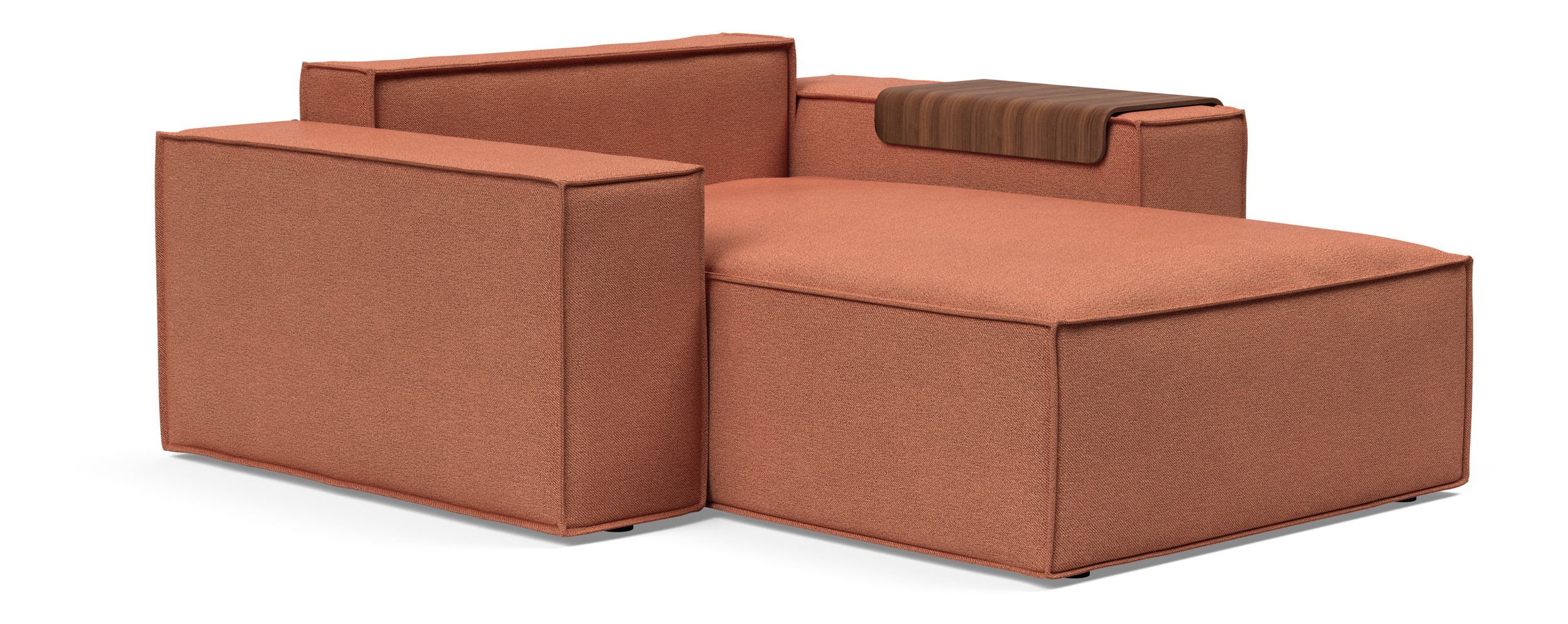 Newilla Storage Lounger Chair w/ Wide Arm Rests