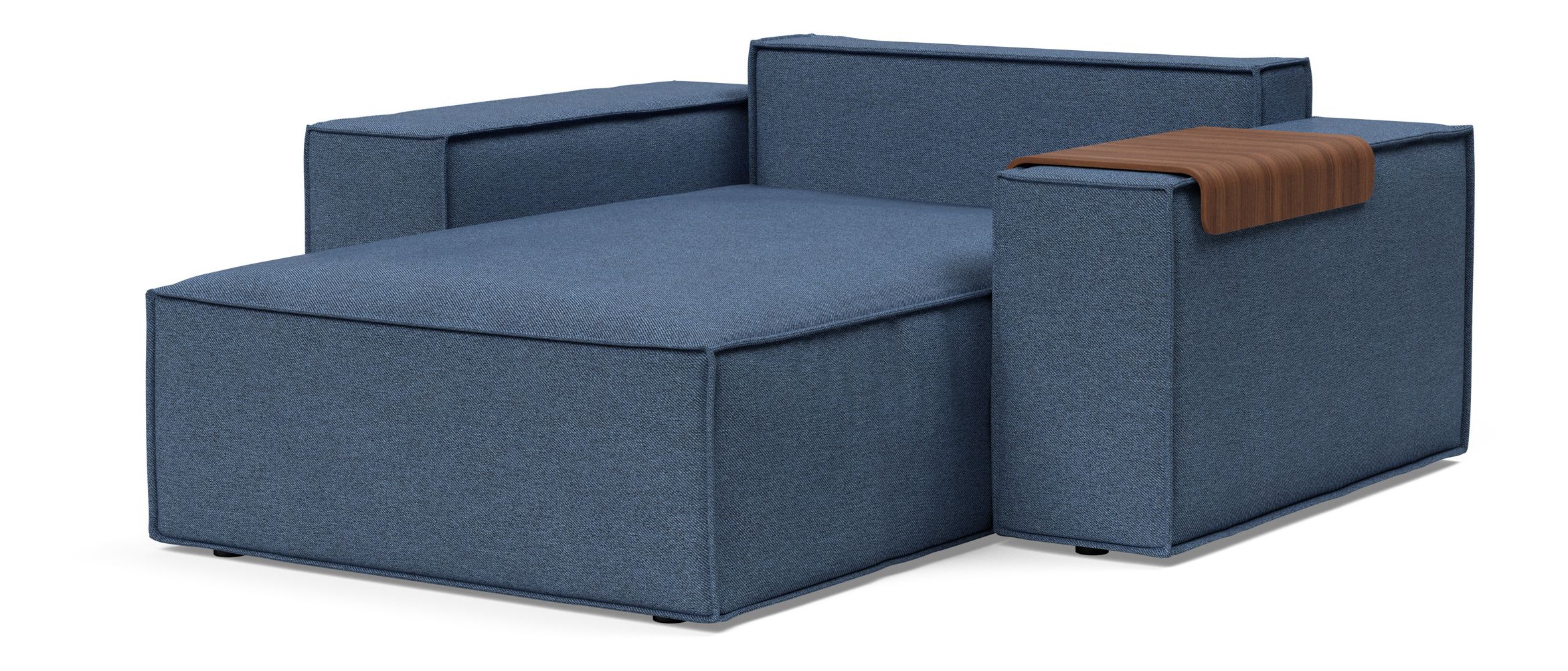 Newilla Storage Lounger Chair w/ Wide Arm Rests