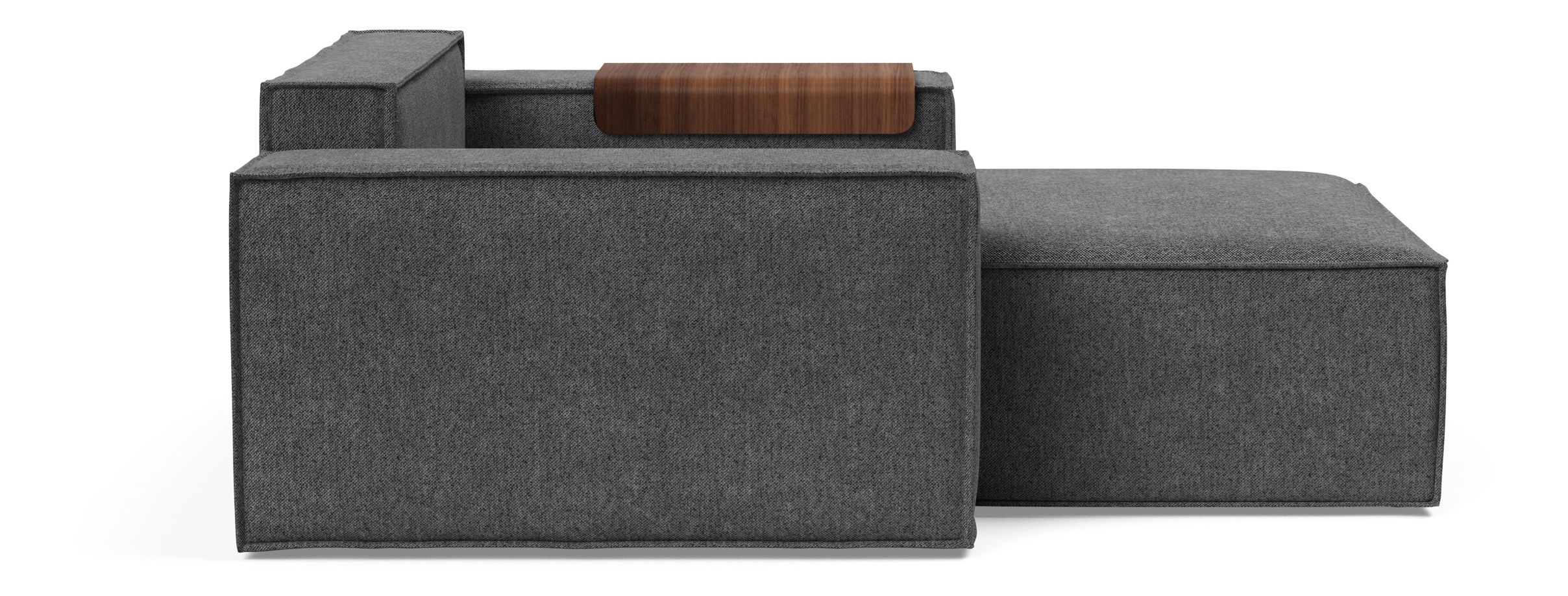 Newilla Storage Lounger Chair w/ Wide Arm Rests