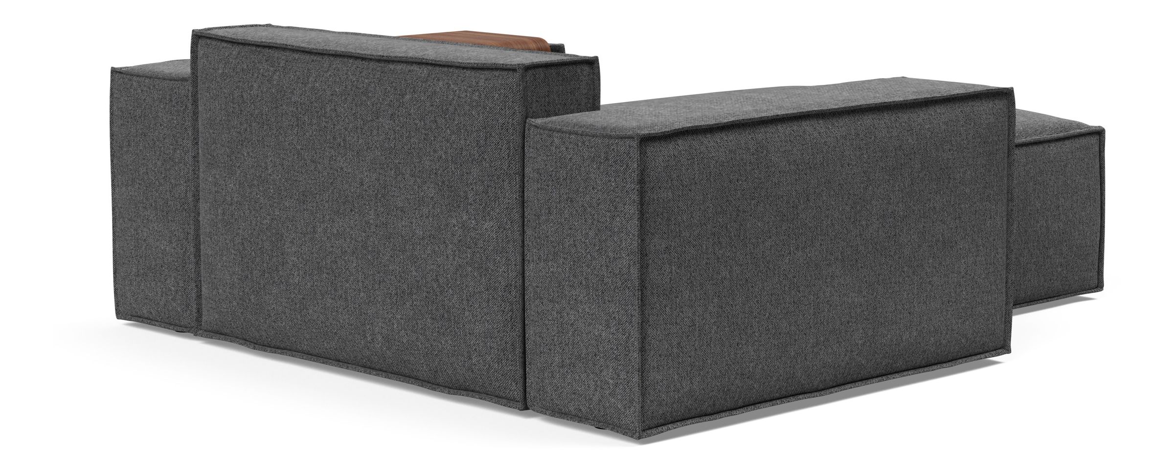 Newilla Storage Lounger Chair w/ Wide Arm Rests