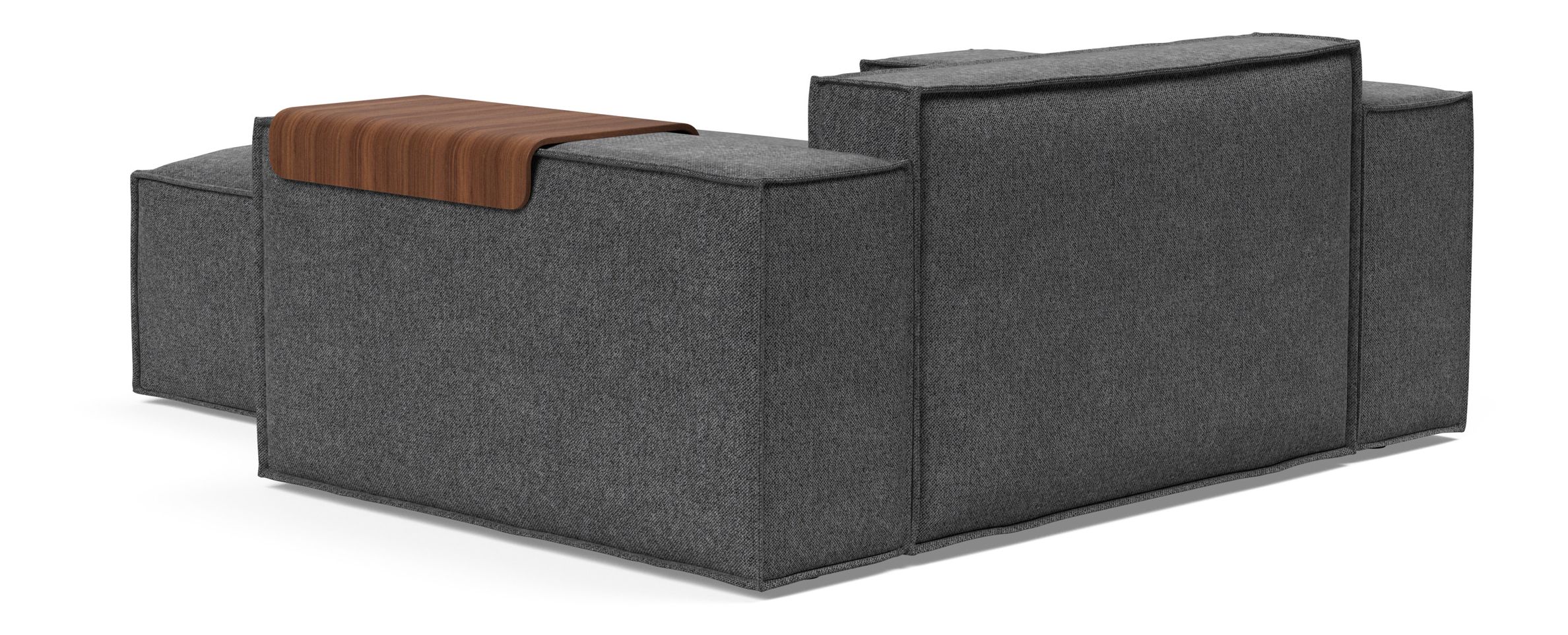 Newilla Storage Lounger Chair w/ Wide Arm Rests