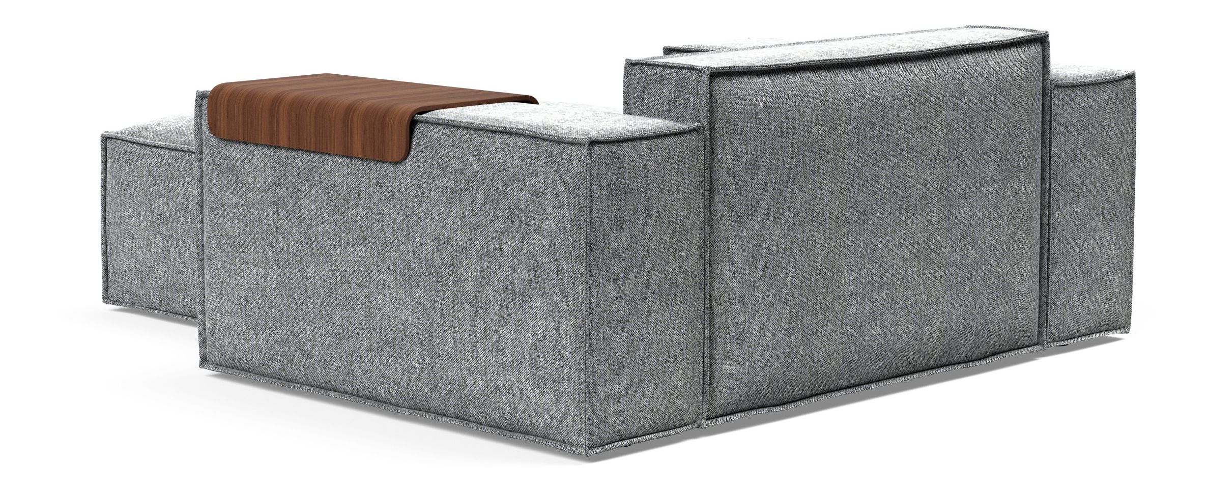 Newilla Storage Lounger Chair w/ Wide Arm Rests
