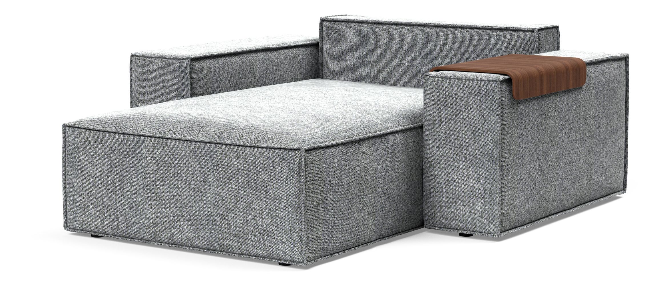 Newilla Storage Lounger Chair w/ Wide Arm Rests