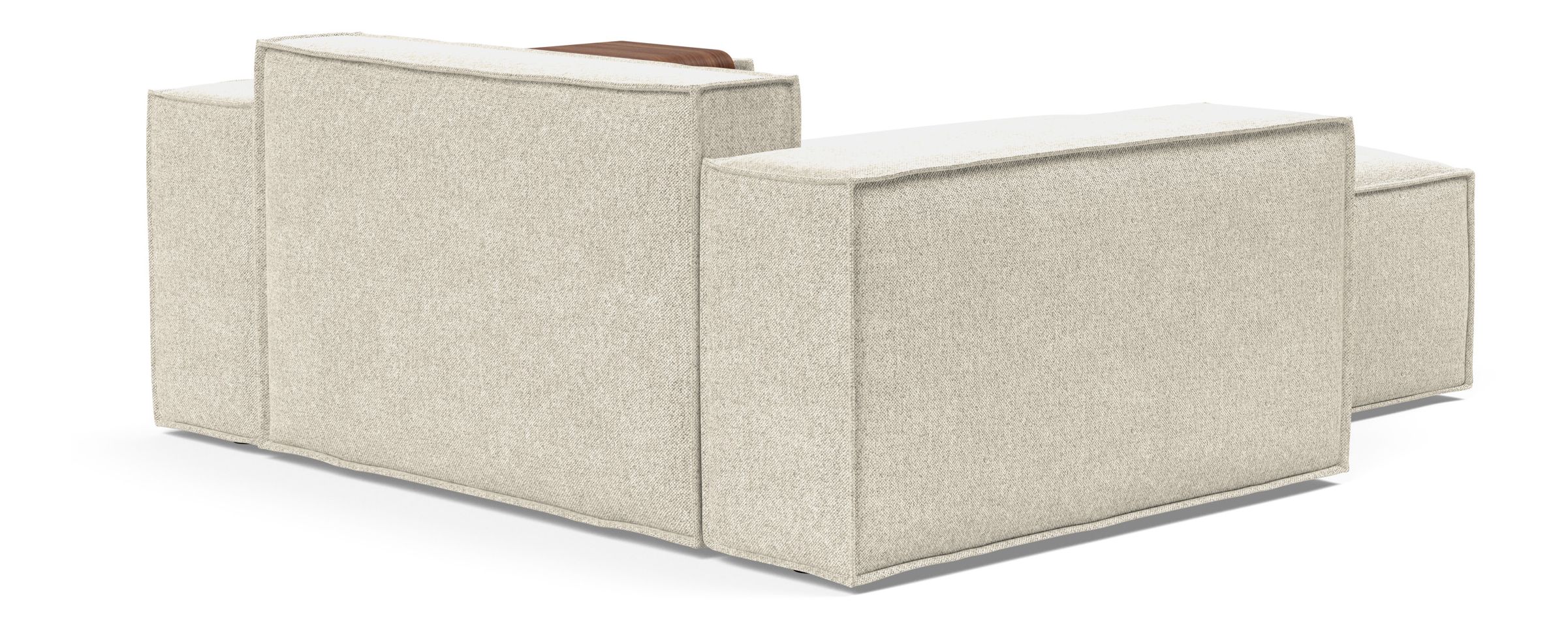 Newilla Storage Lounger Chair w/ Wide Arm Rests