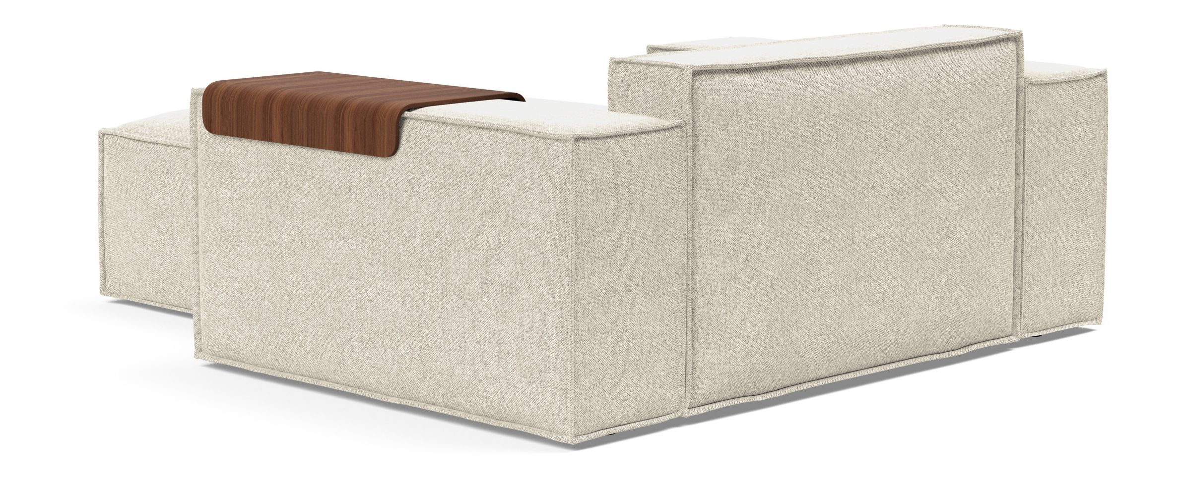 Newilla Storage Lounger Chair w/ Wide Arm Rests