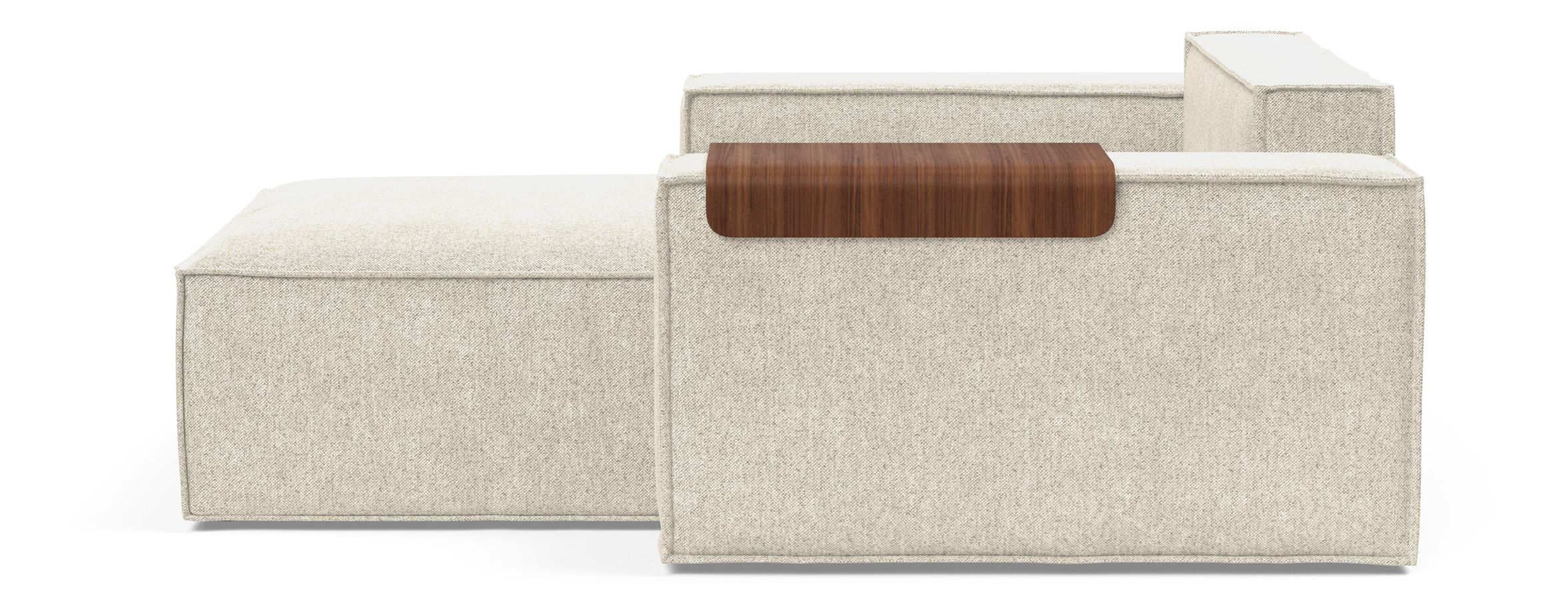 Newilla Storage Lounger Chair w/ Wide Arm Rests