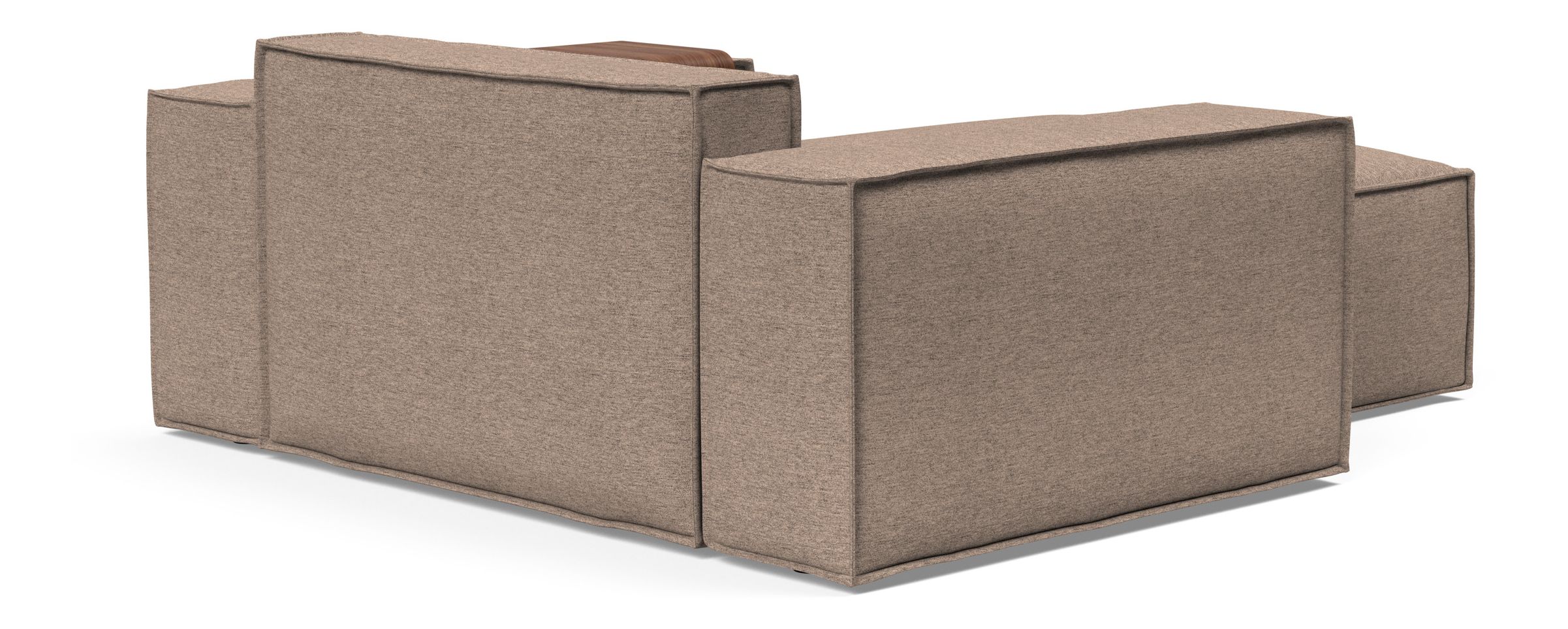 Newilla Storage Lounger Chair w/ Wide Arm Rests
