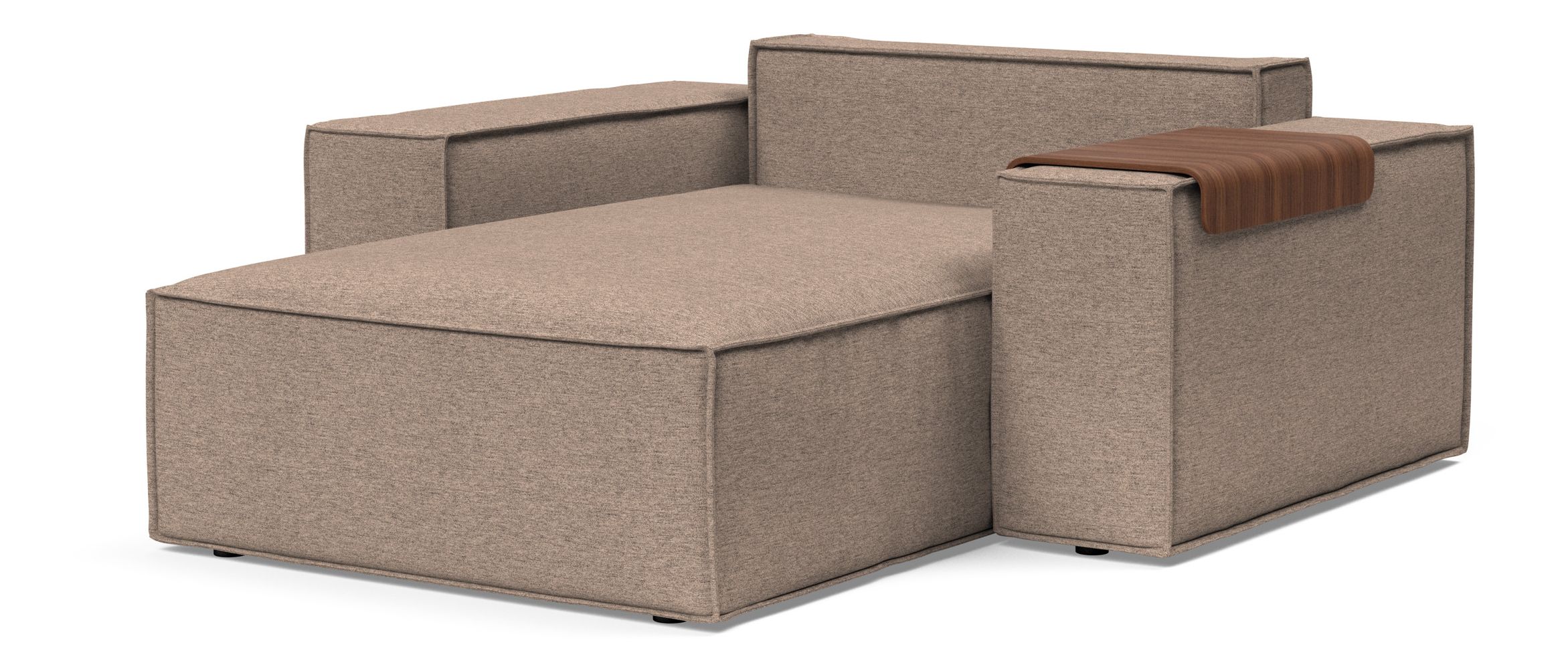 Newilla Storage Lounger Chair w/ Wide Arm Rests