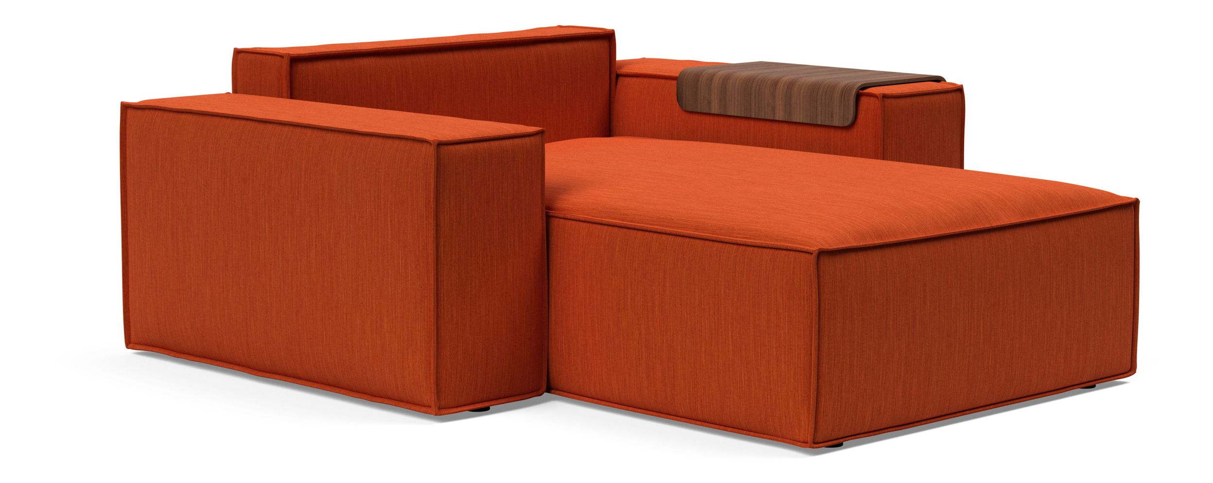 Newilla Storage Lounger Chair w/ Wide Arm Rests
