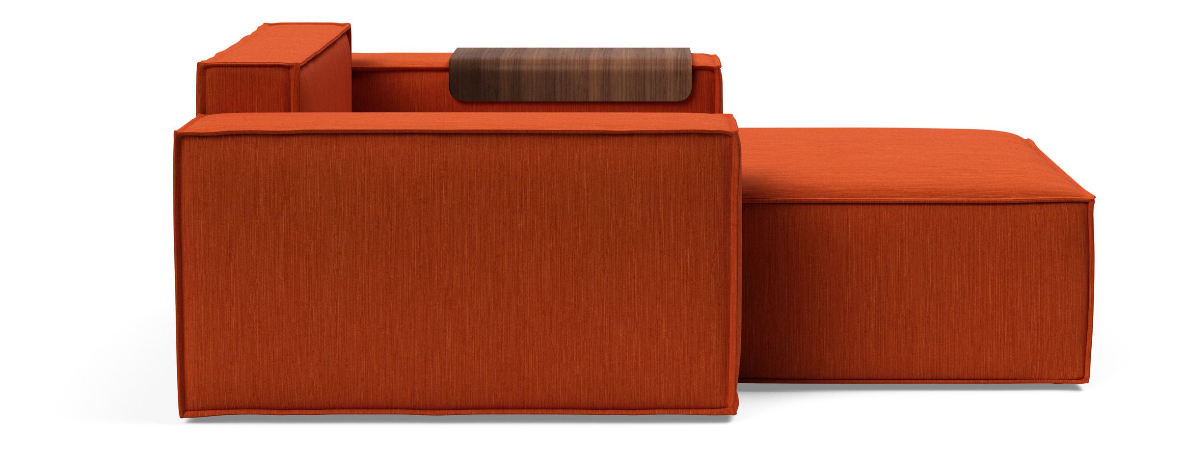 Newilla Storage Lounger Chair w/ Wide Arm Rests