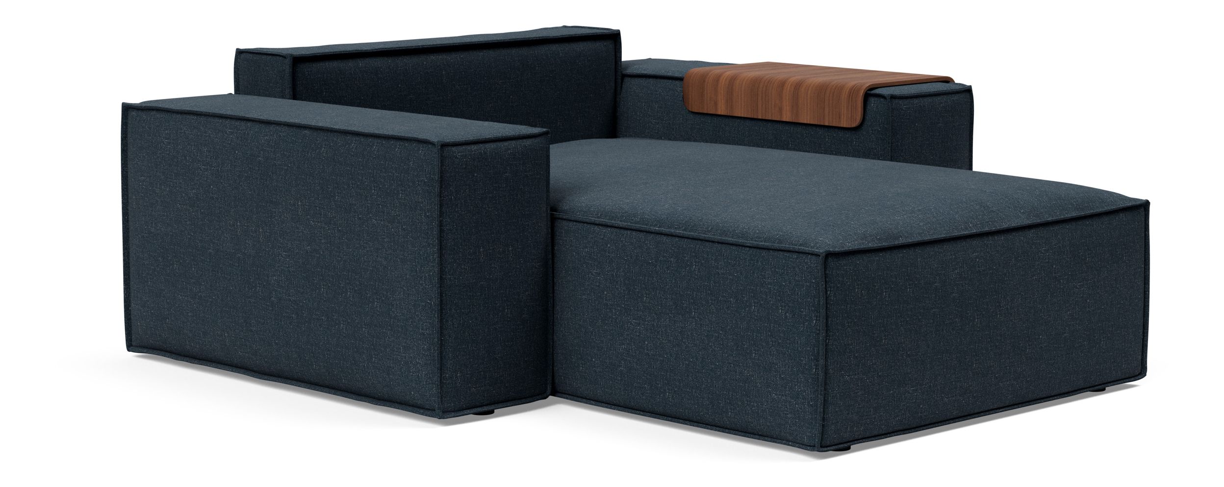 Newilla Storage Lounger Chair w/ Wide Arm Rests