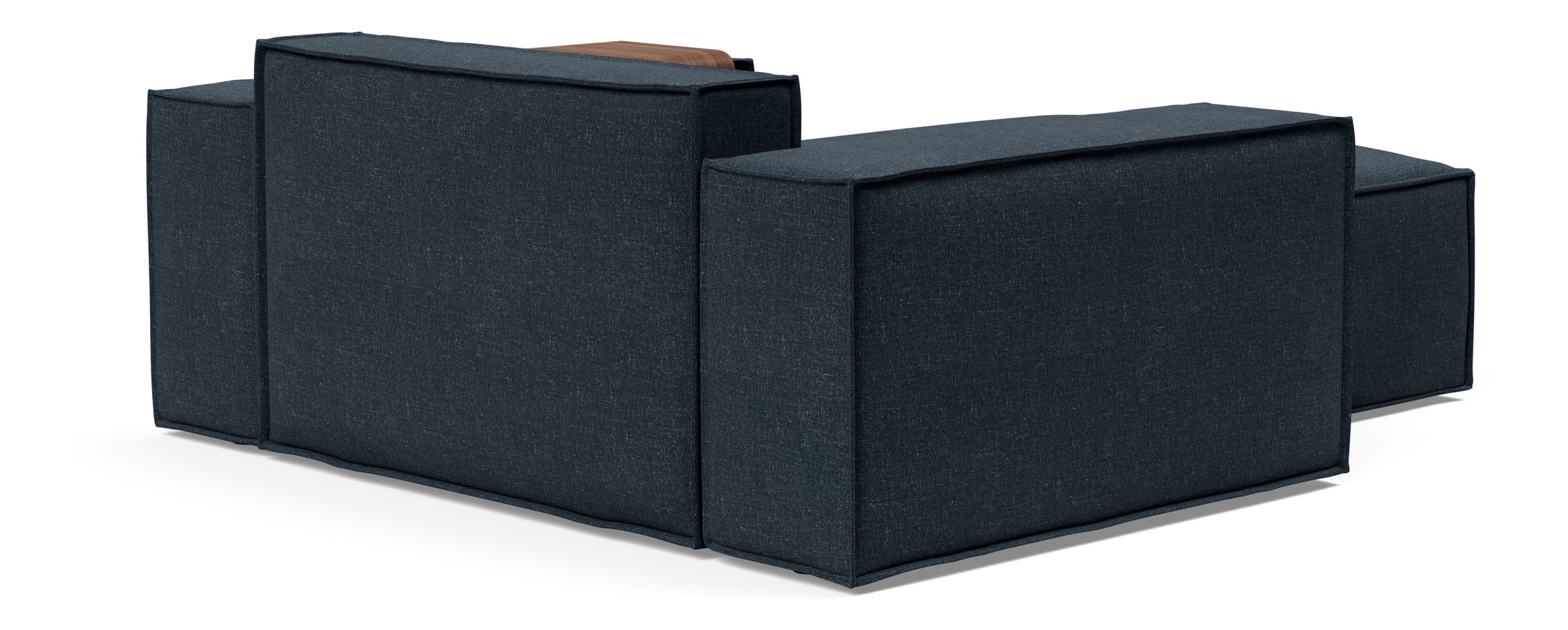 Newilla Storage Lounger Chair w/ Wide Arm Rests