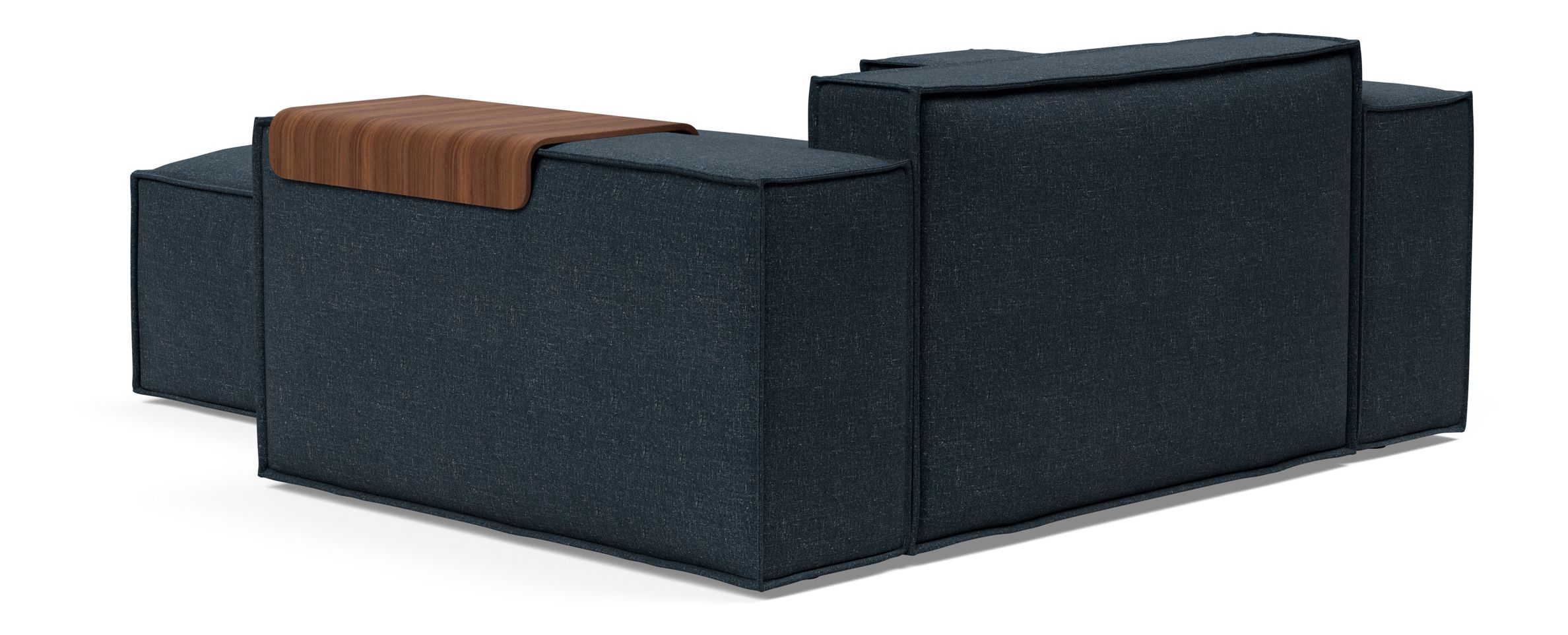 Newilla Storage Lounger Chair w/ Wide Arm Rests