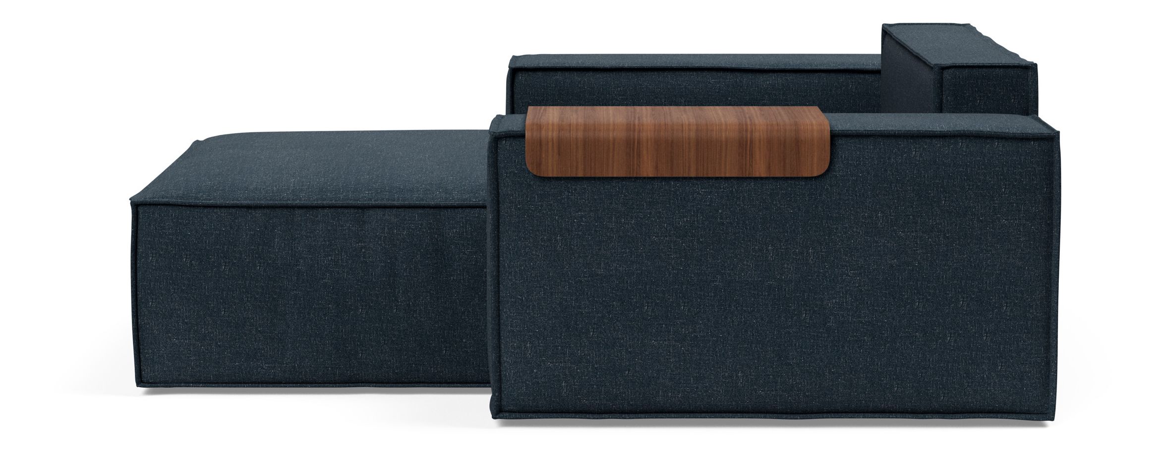Newilla Storage Lounger Chair w/ Wide Arm Rests