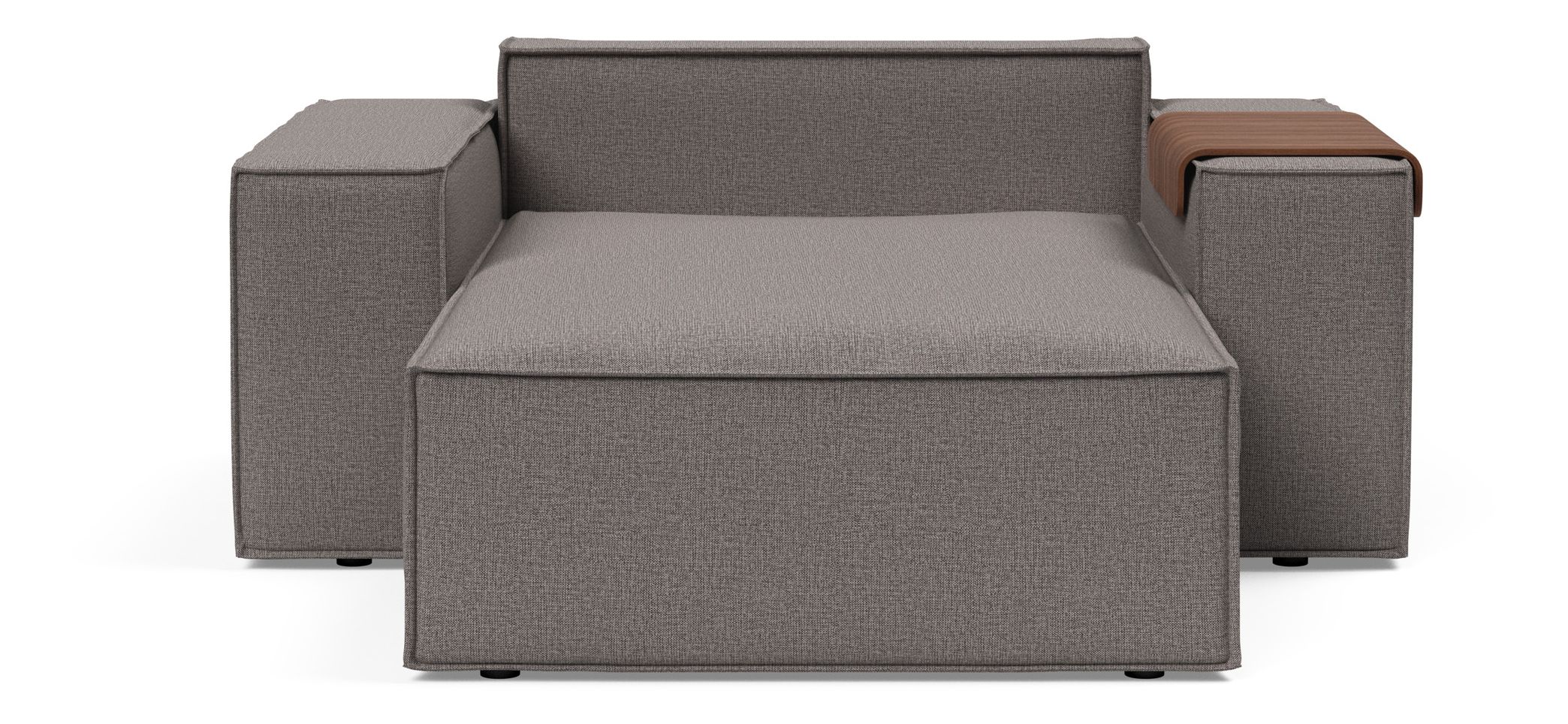Newilla Storage Lounger Chair w/ Wide Arm Rests